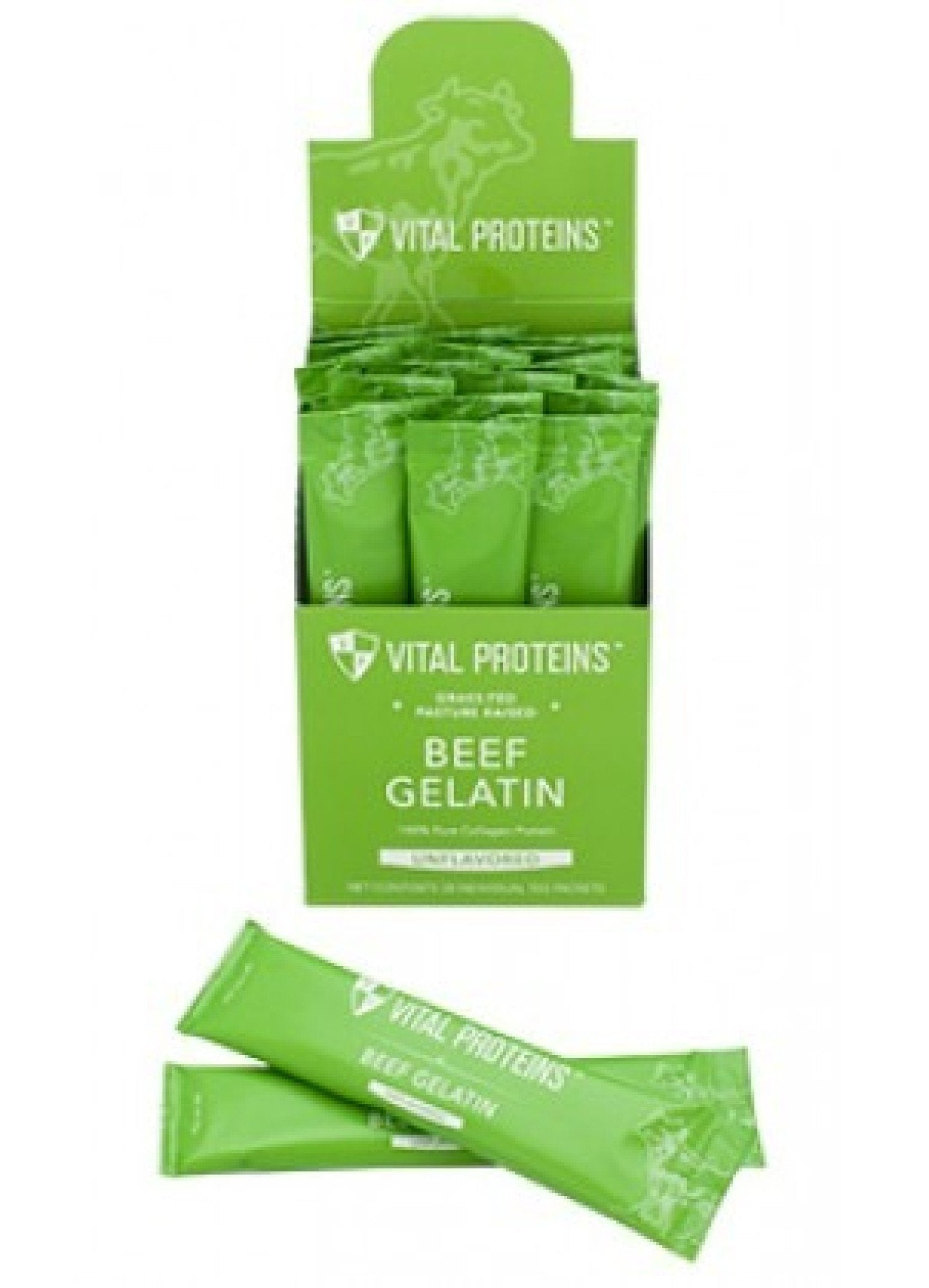 Vital Proteins Beef Gelatin 20 (10g) packets Box