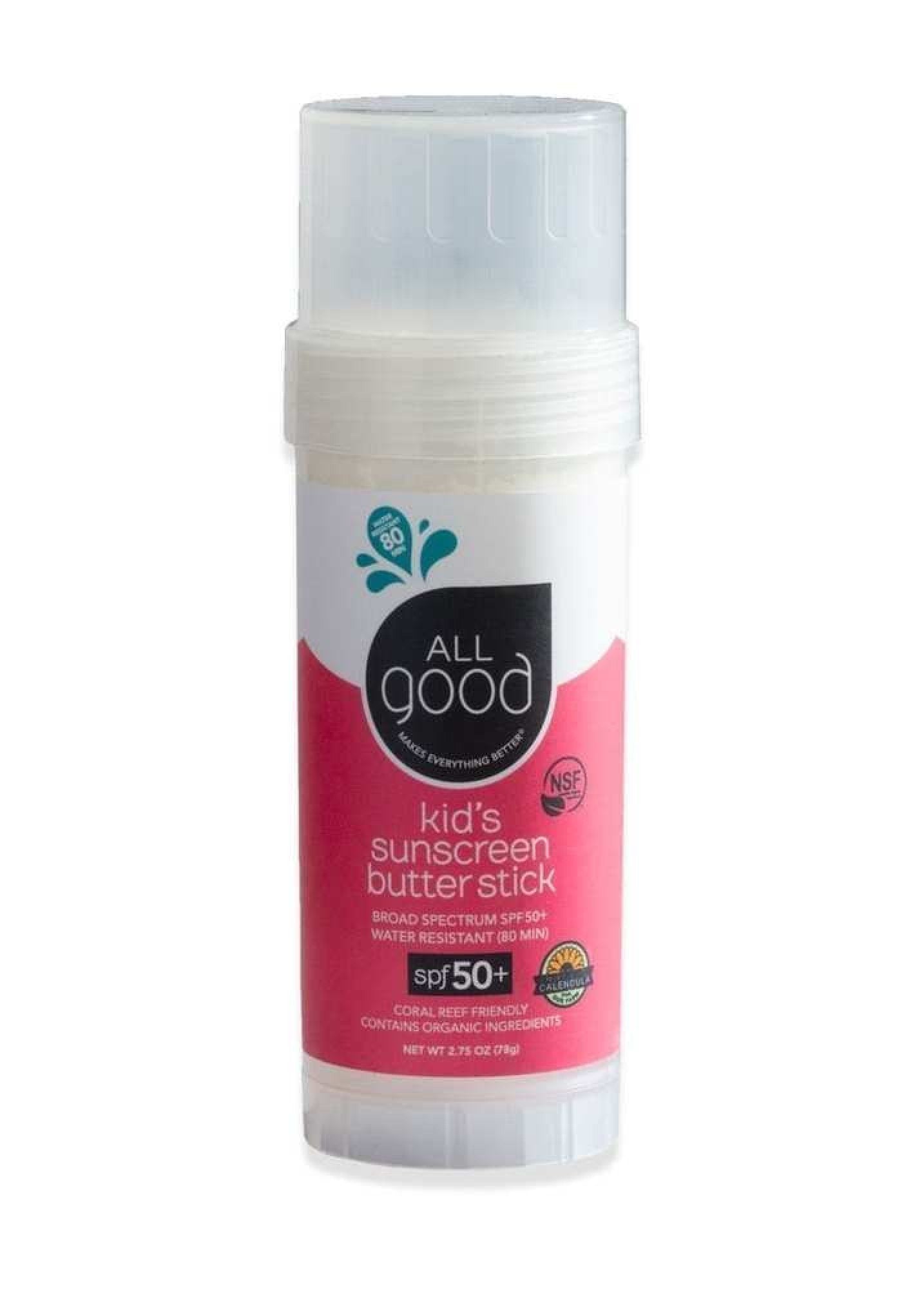 Elemental Herbs All Good Sunscreen Sun Butter Kids 2 oz Stick