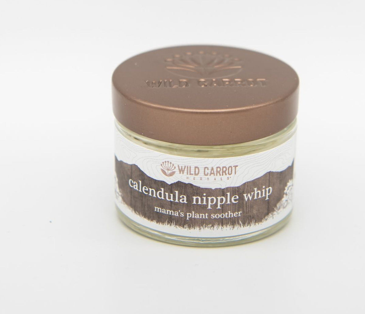 Wild Carrot Herbals Calendula Nipple Whip 30 mL Cream