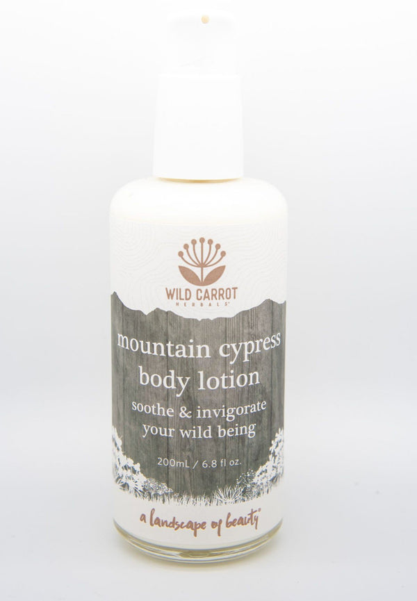 Wild Carrot Herbals Mountain Cypress Body Lotion 200 mL Liquid