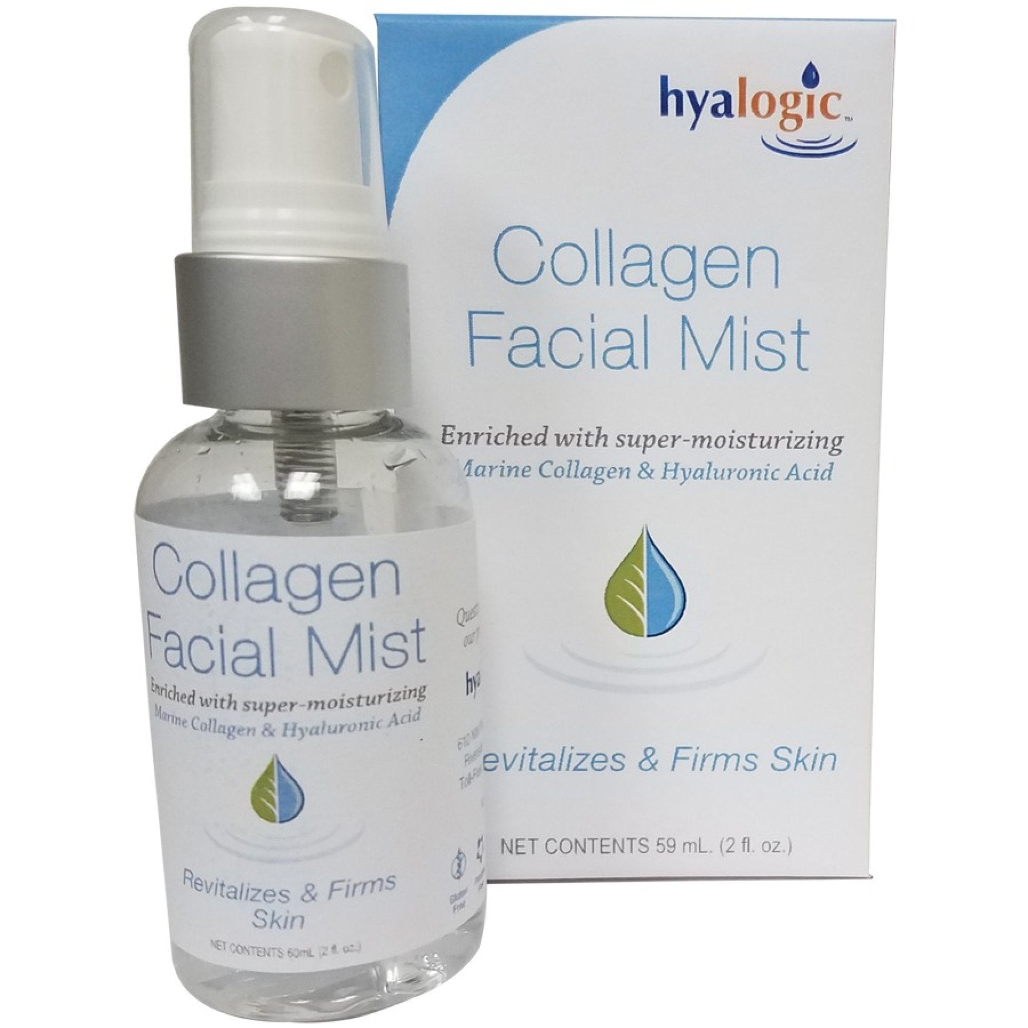 Hyalogic HA Collagen Facial Mist 2 oz Spray