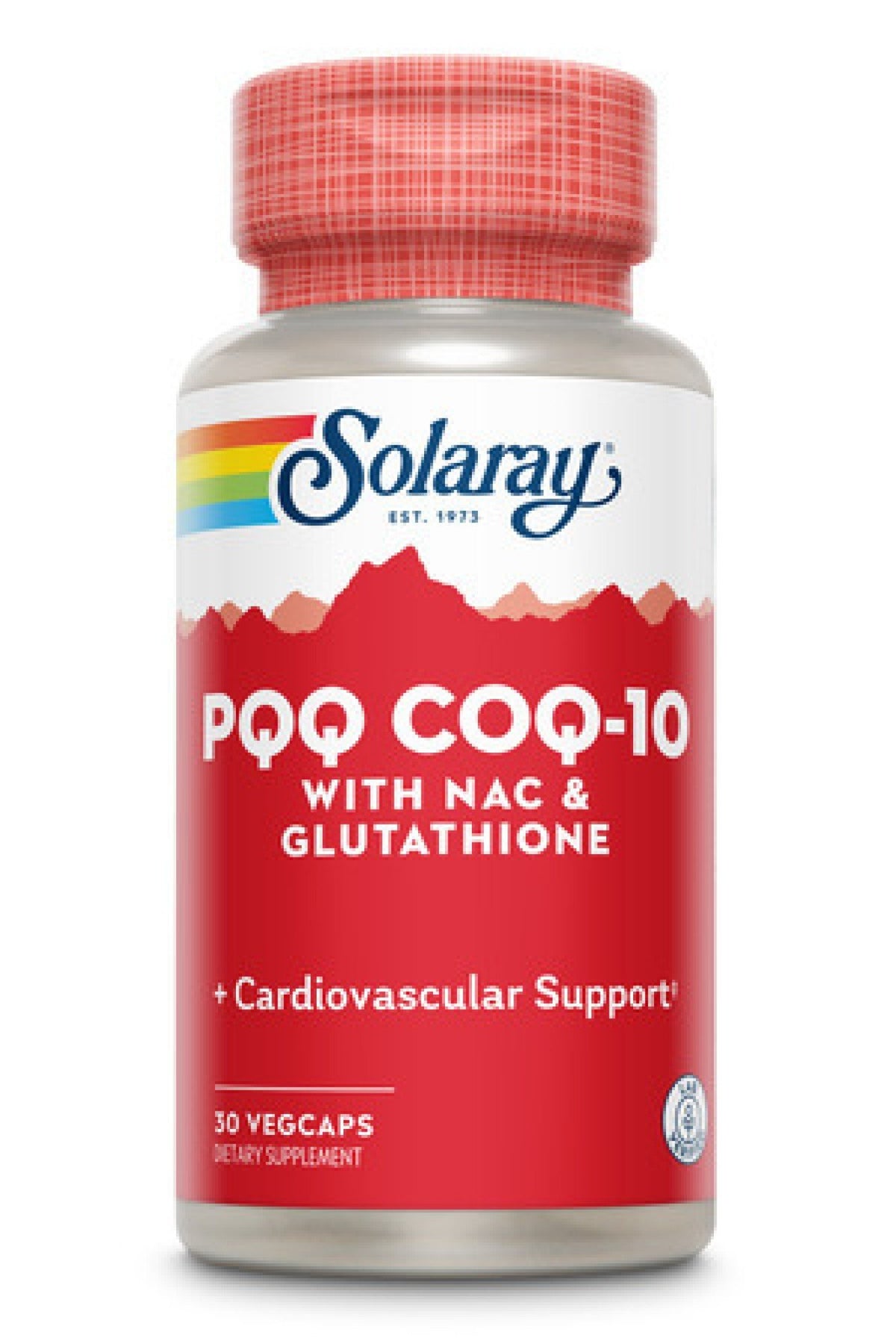 Solaray PQQ &amp; CoQ-10 w/Gluthathione and NAC 30 VegCap