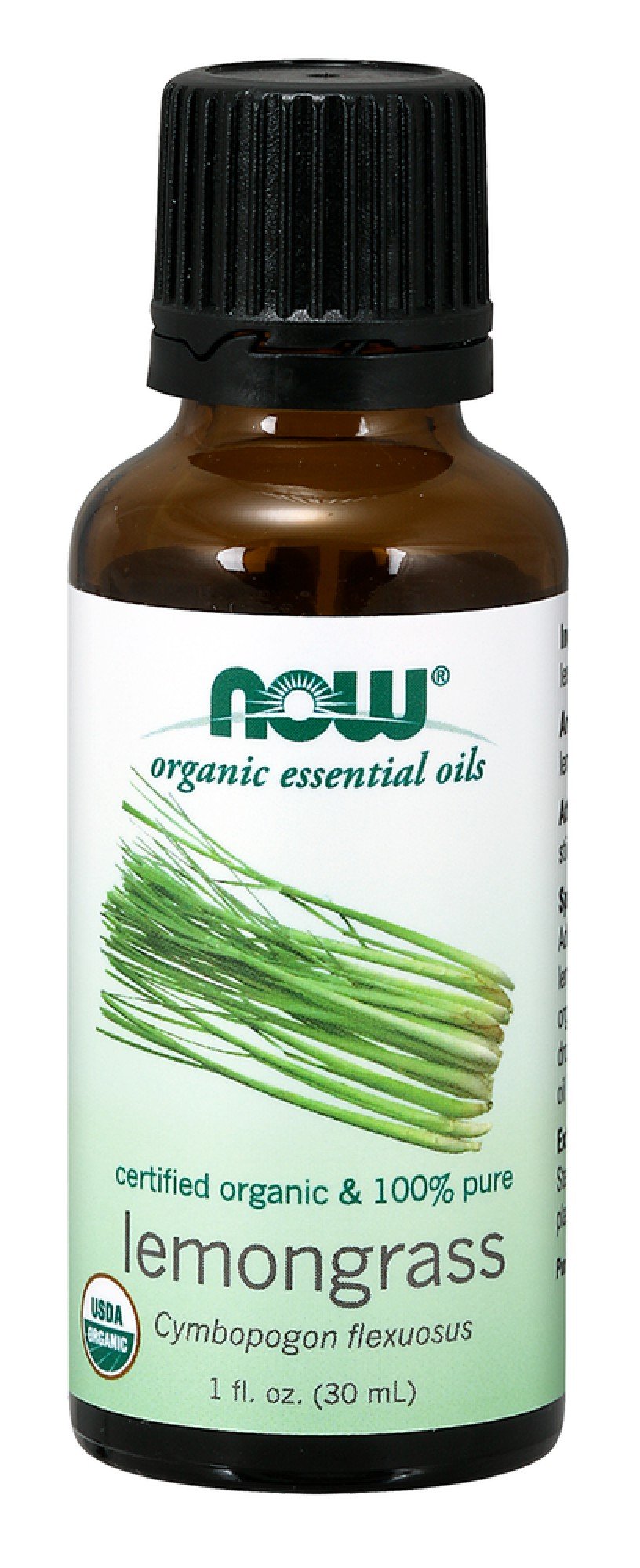 Now Foods Organic Lemongrass Oil 1 fl oz Oil