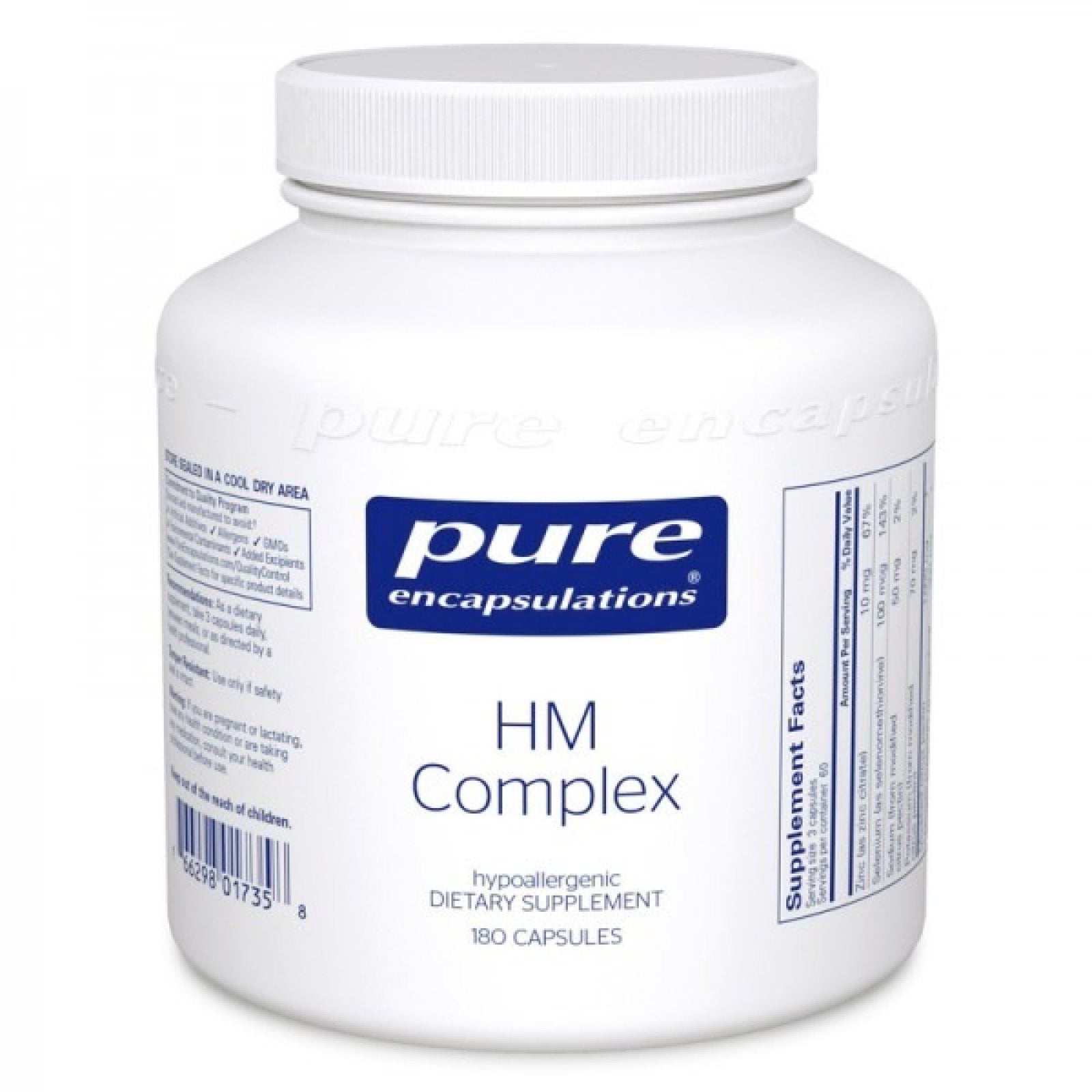 Pure Encapsulations HM Complex 180 Capsule