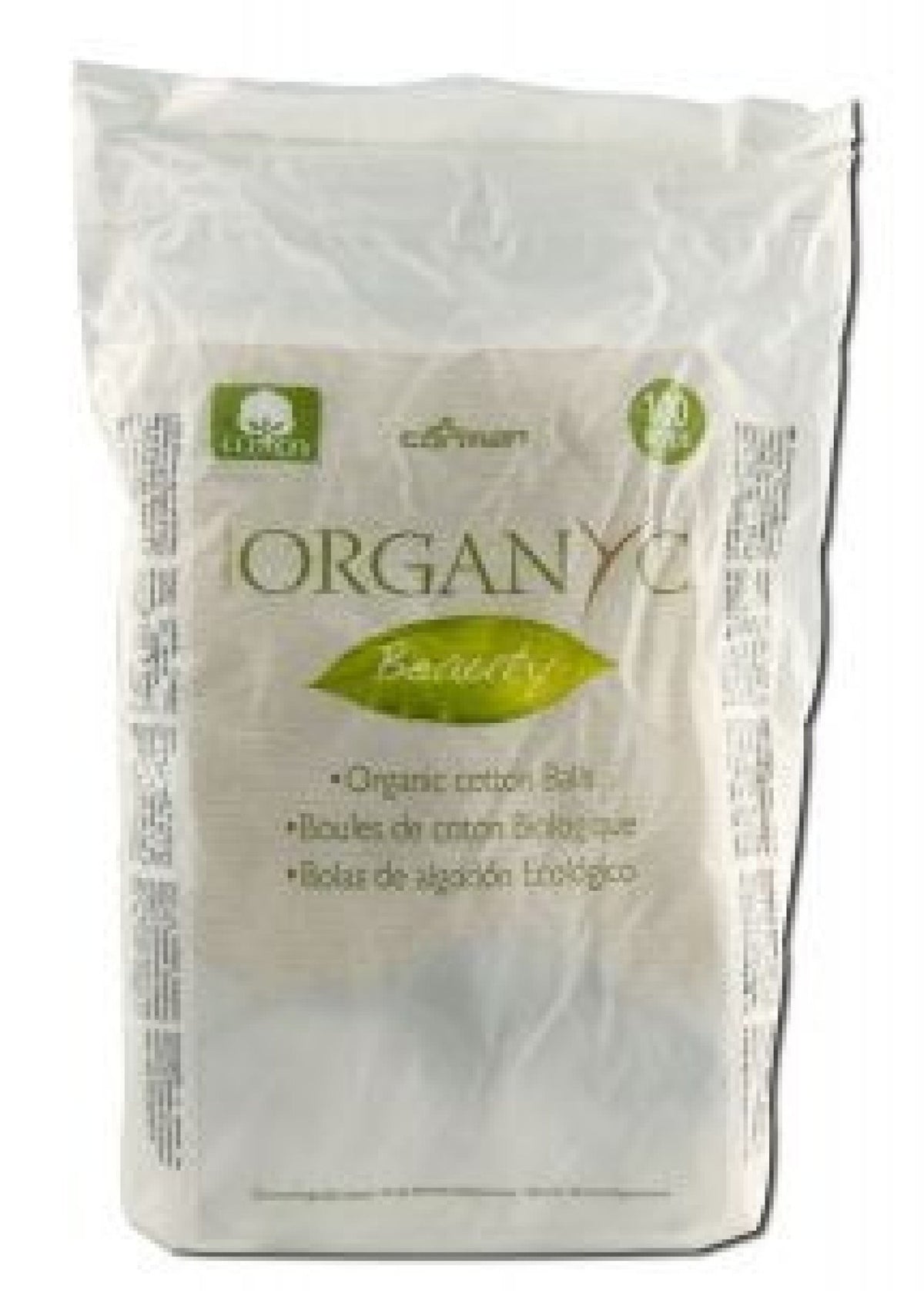 Organyc Beauty Cotton Balls 100 ct Pack