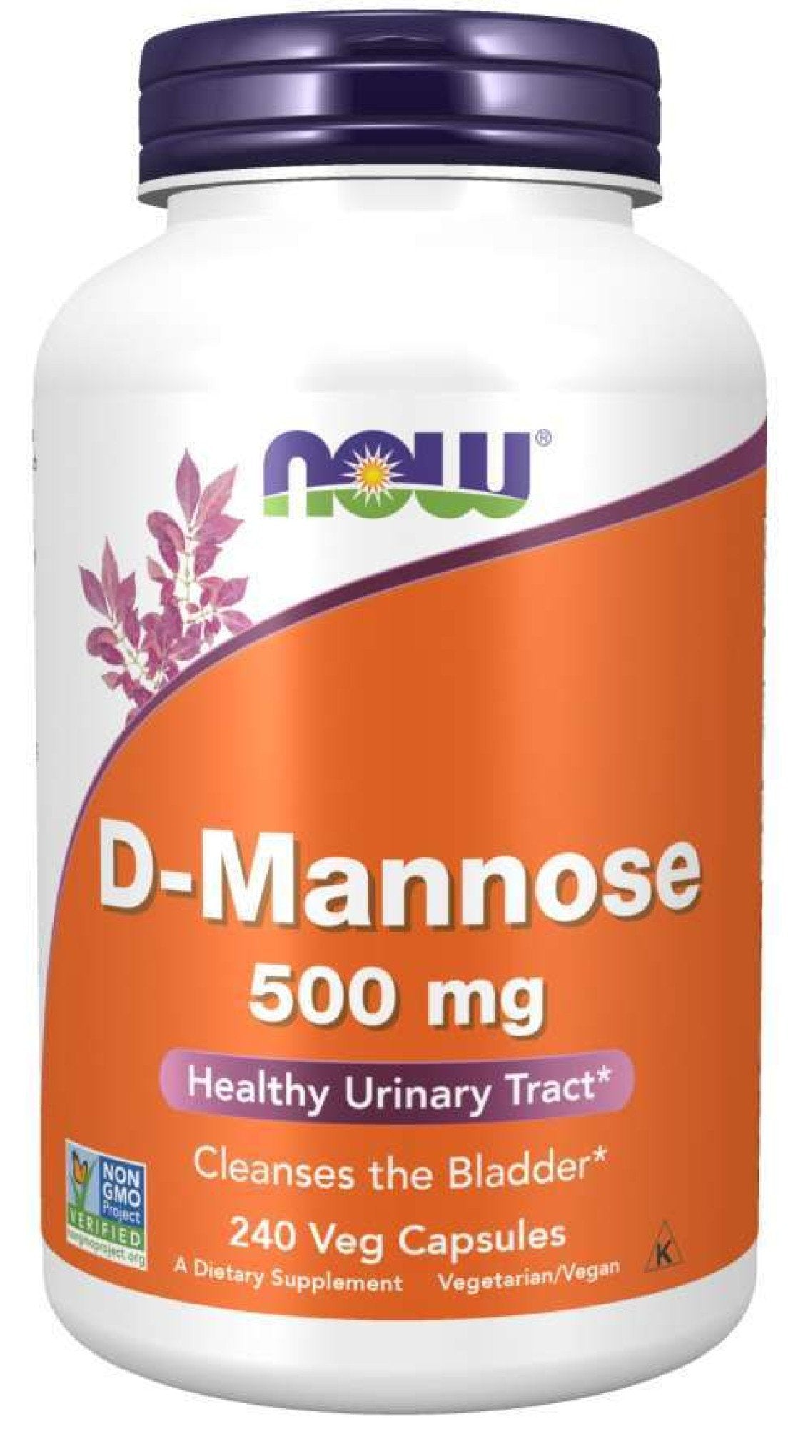 Now Foods D-Mannose 500 mg 240 VegCap