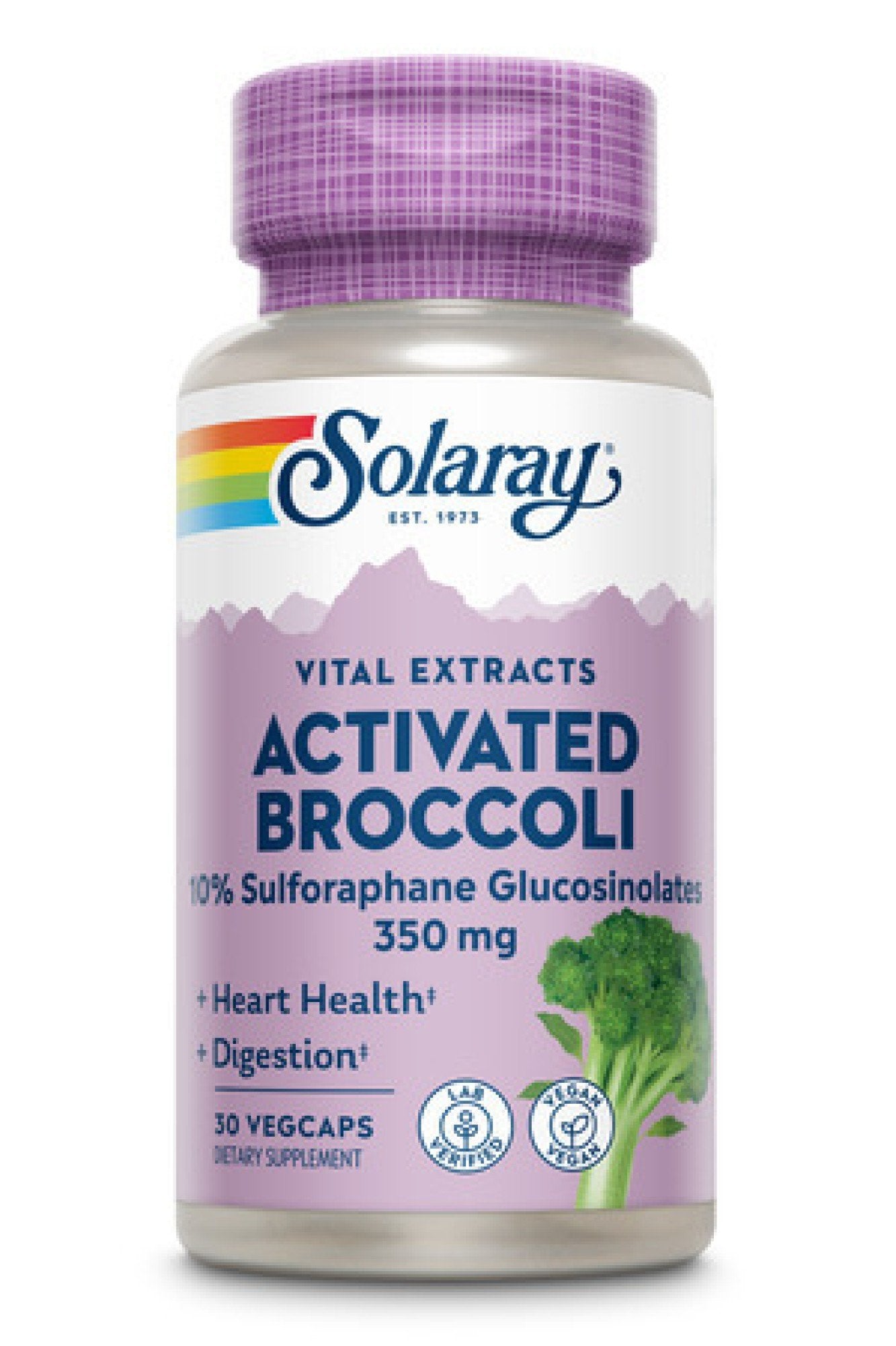 Solaray Activated Broccoli Seed Extract 30 VegCap