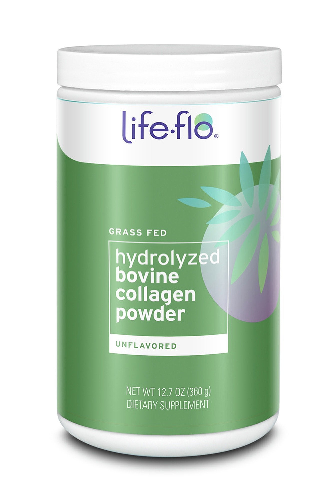 LifeFlo Hydrolyzed Bovine Collagen, Kosher 12.7 oz Powder