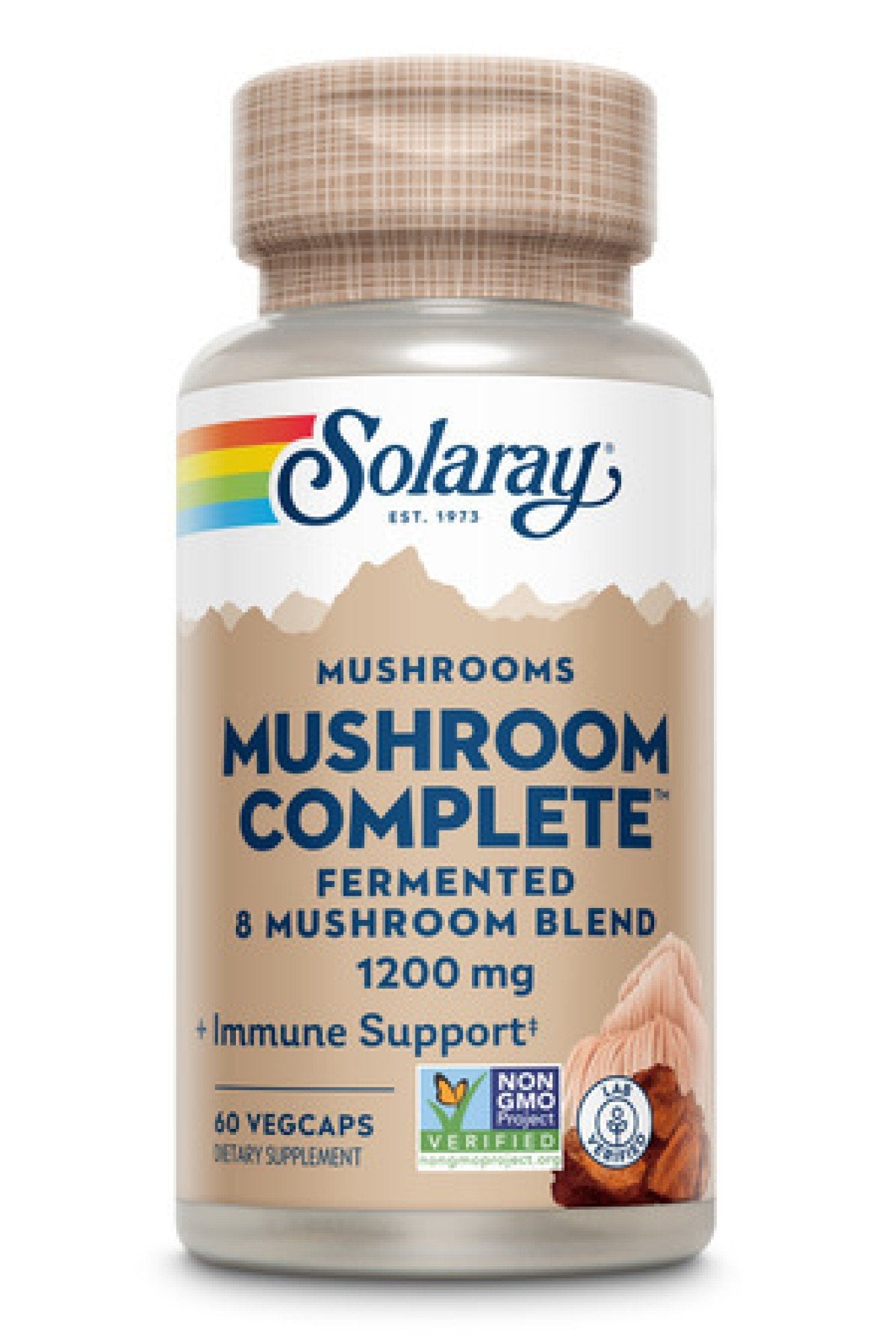 Solaray Organic Fermented Mushroom Complete 60 VegCap