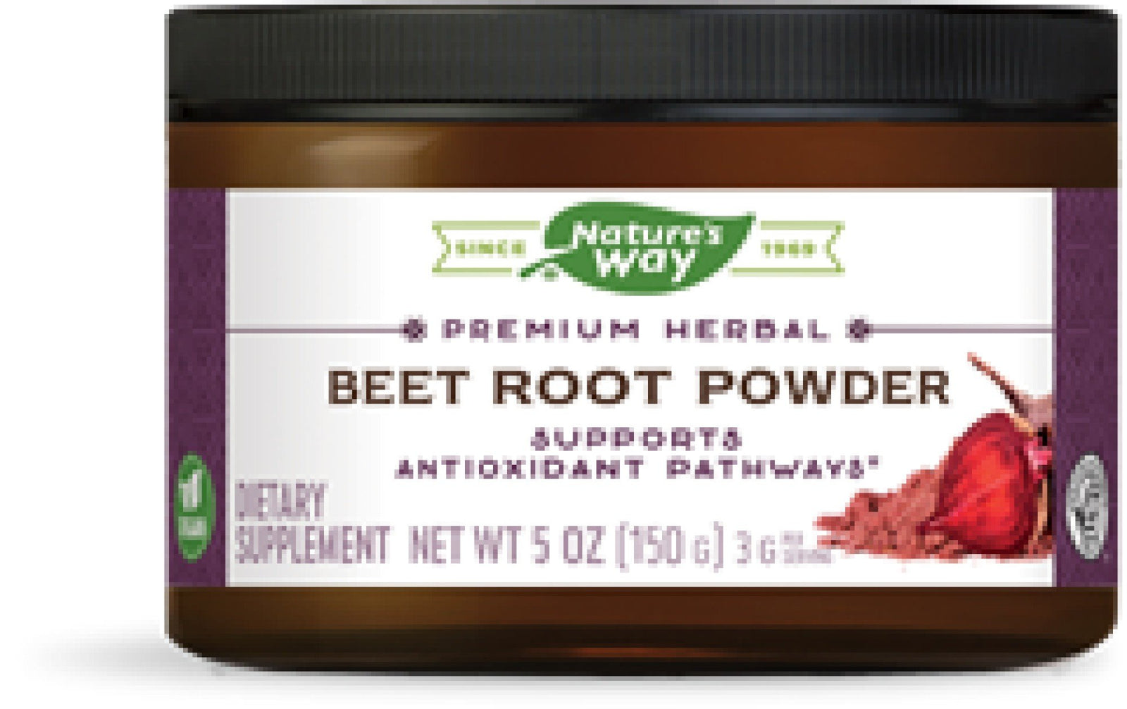 Nature's Way Beet Root 5 oz (150g) Powder