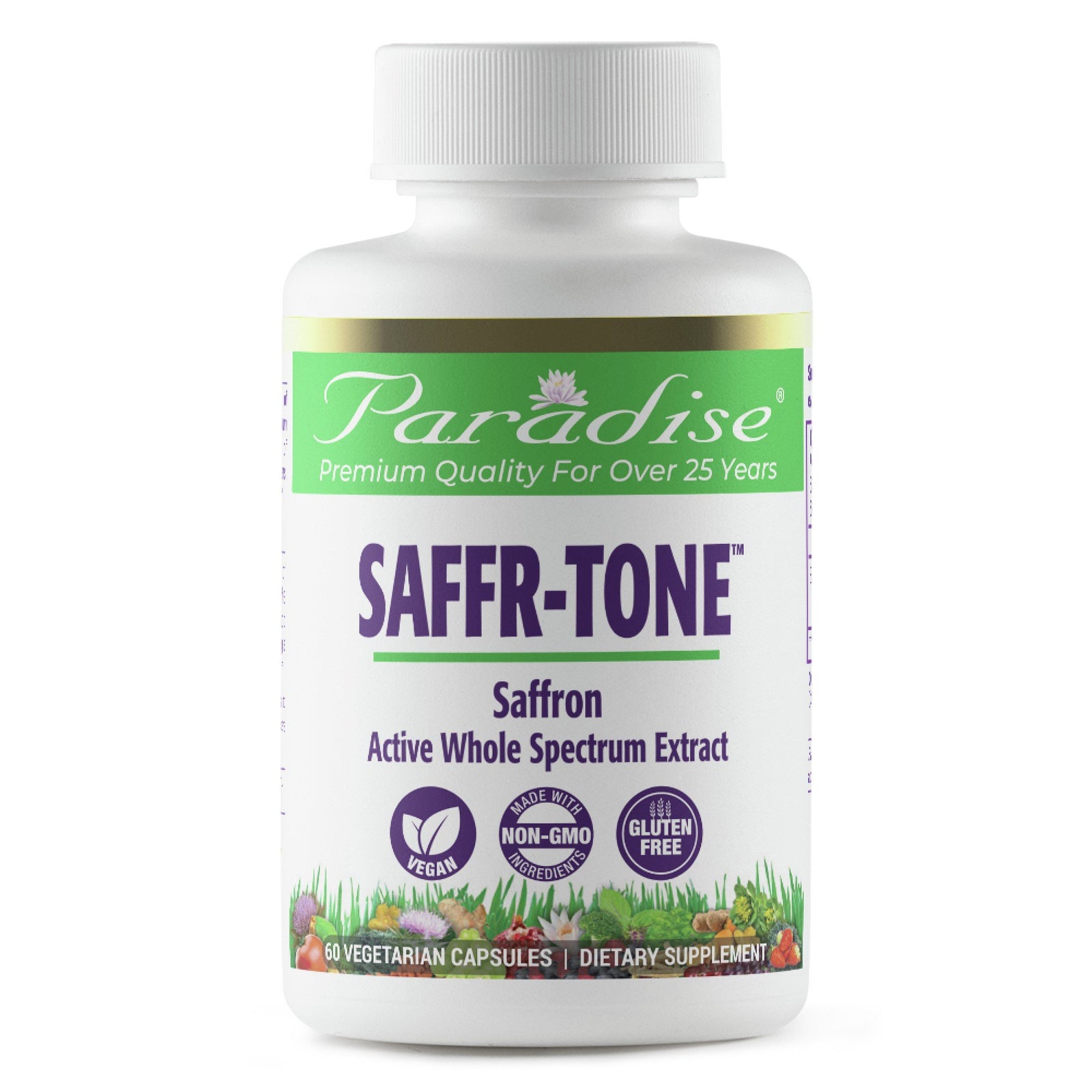 Paradise Herbs Saffr-Tone 60 VegCap