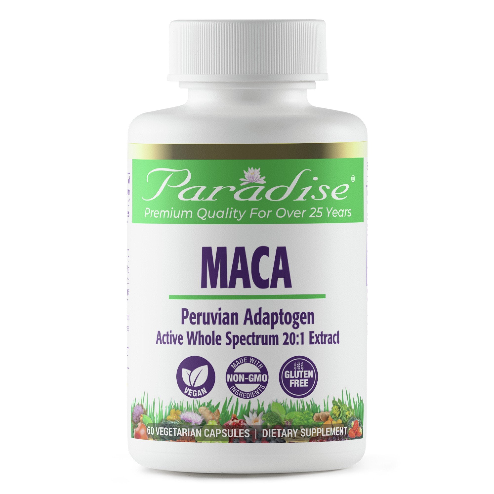 Paradise Herbs Maca 60 VegCap