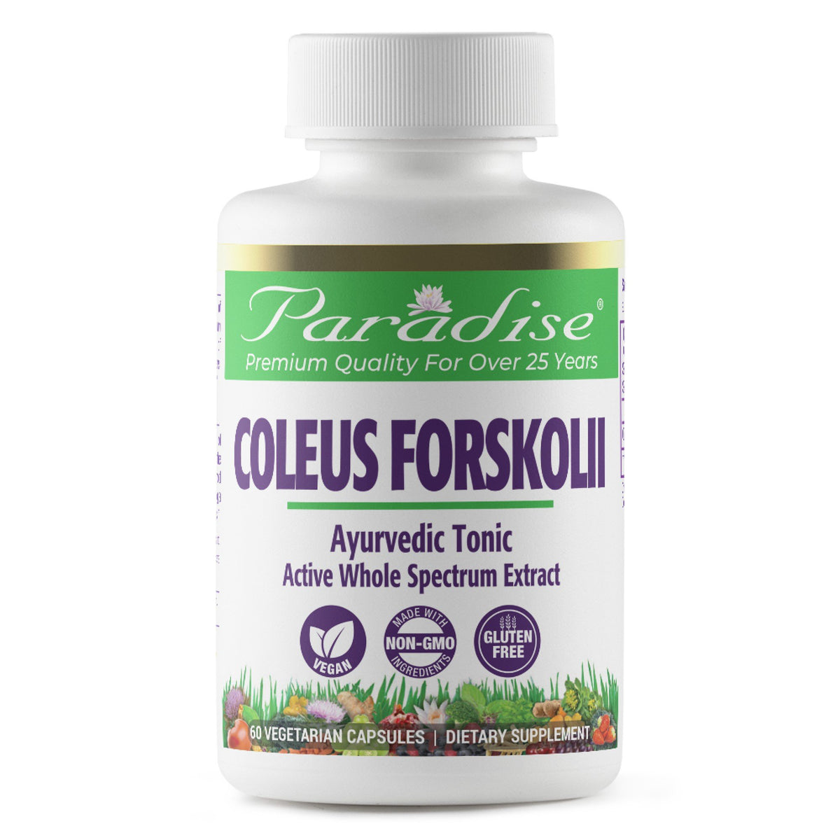 Paradise Herbs Coleus Forskolii 60 VegCap