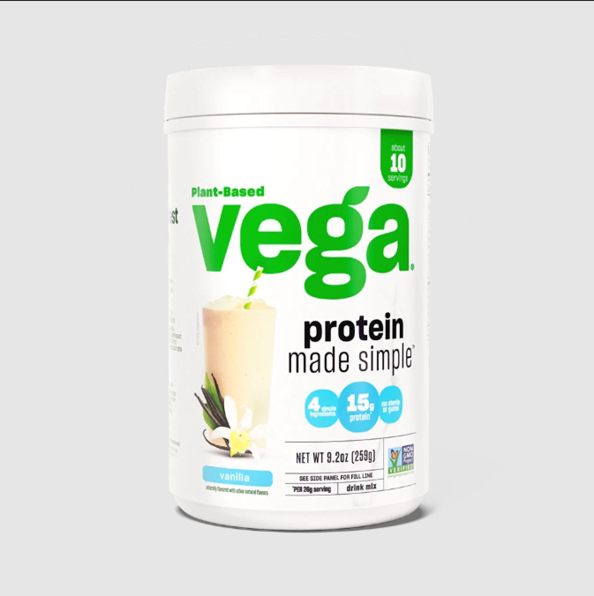 Vega Vega Protein Made Simple Vanilla 9.2 oz Powder