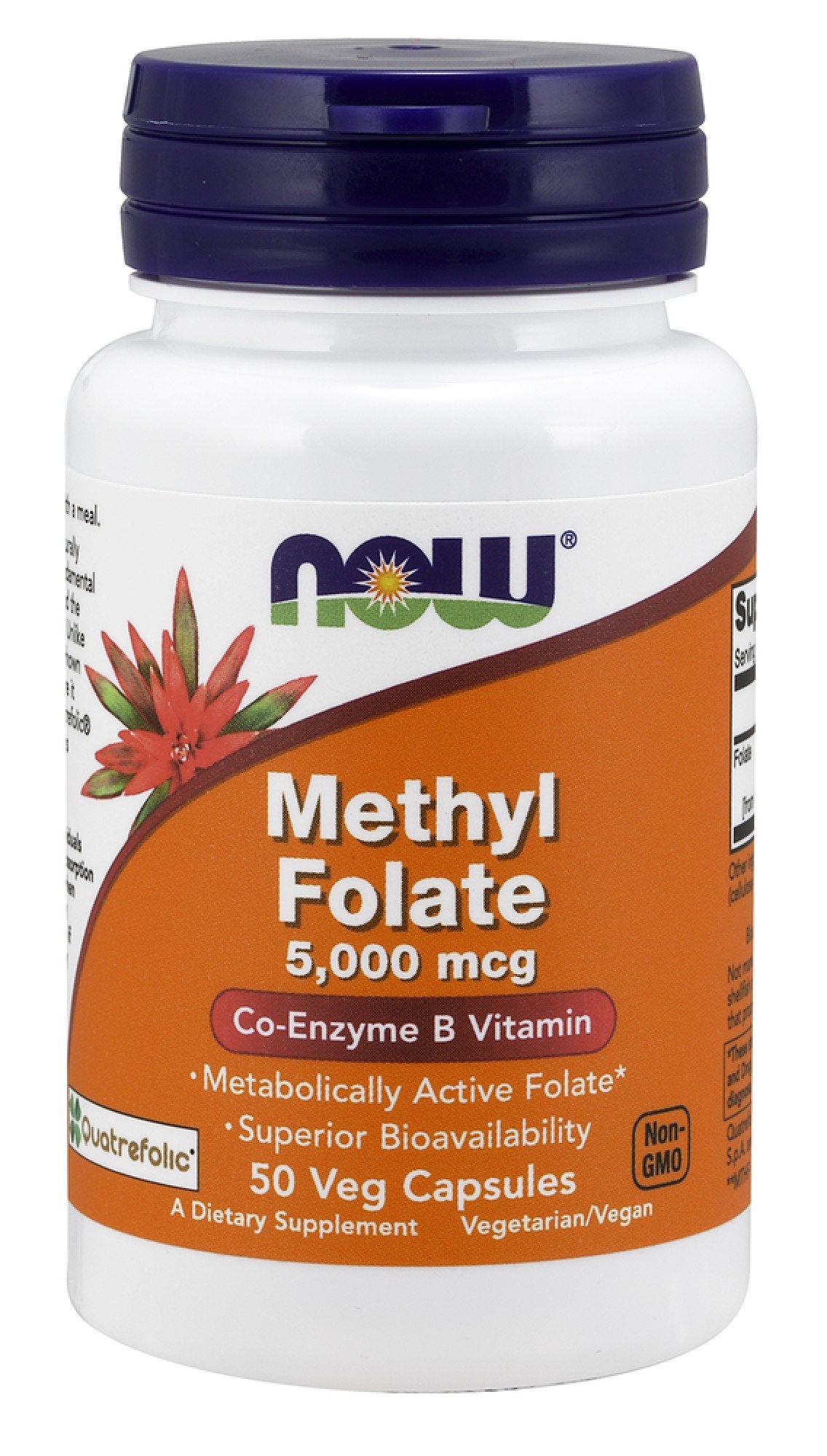 Now Foods Methyl Folate 5,000 mcg 50 VegCap