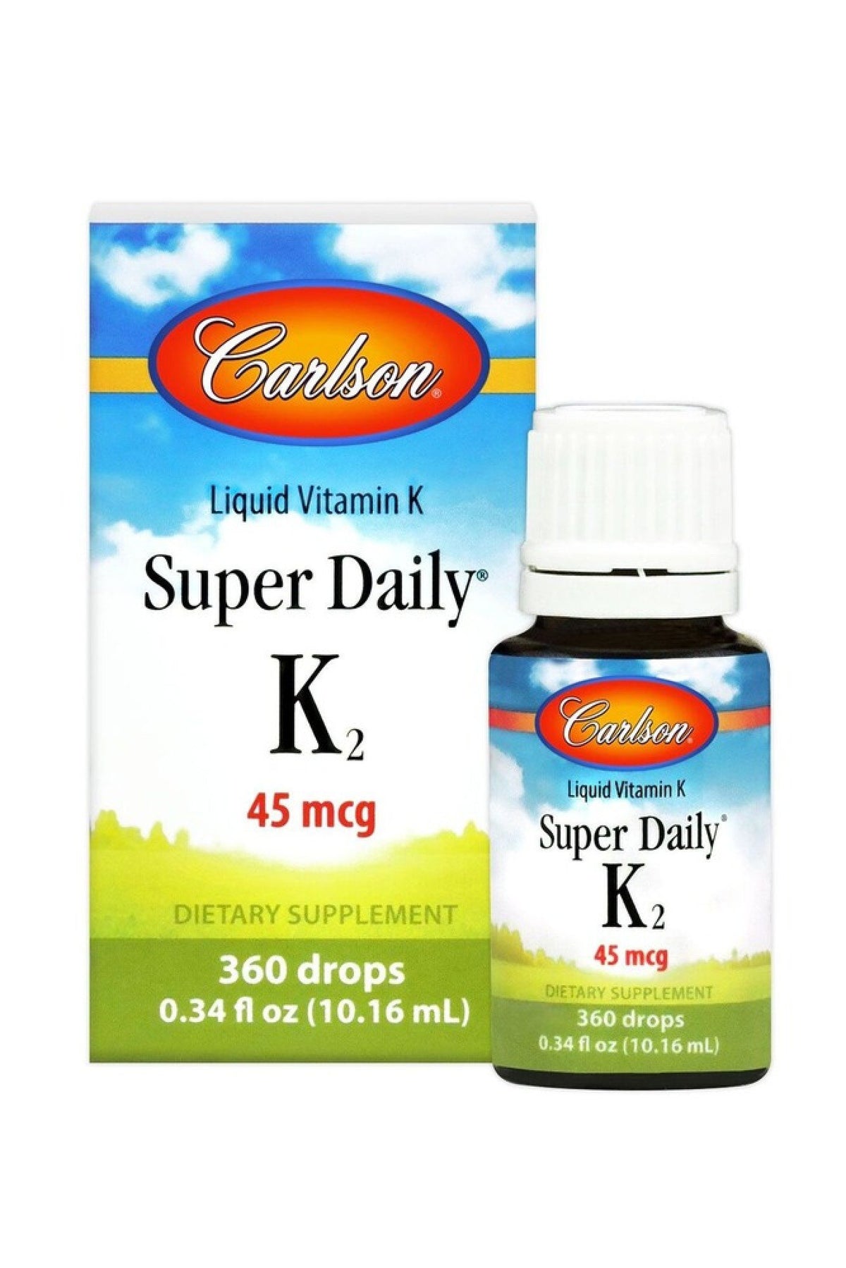 Carlson Laboratories Super Daily K2 10.16 mL Liquid