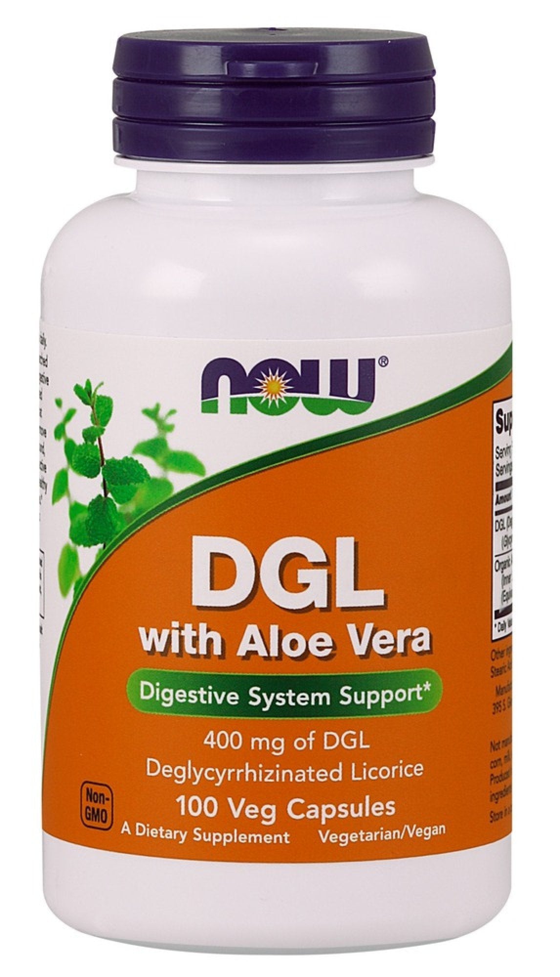 Now Foods DGL with Aloe Vera 100 VegCap