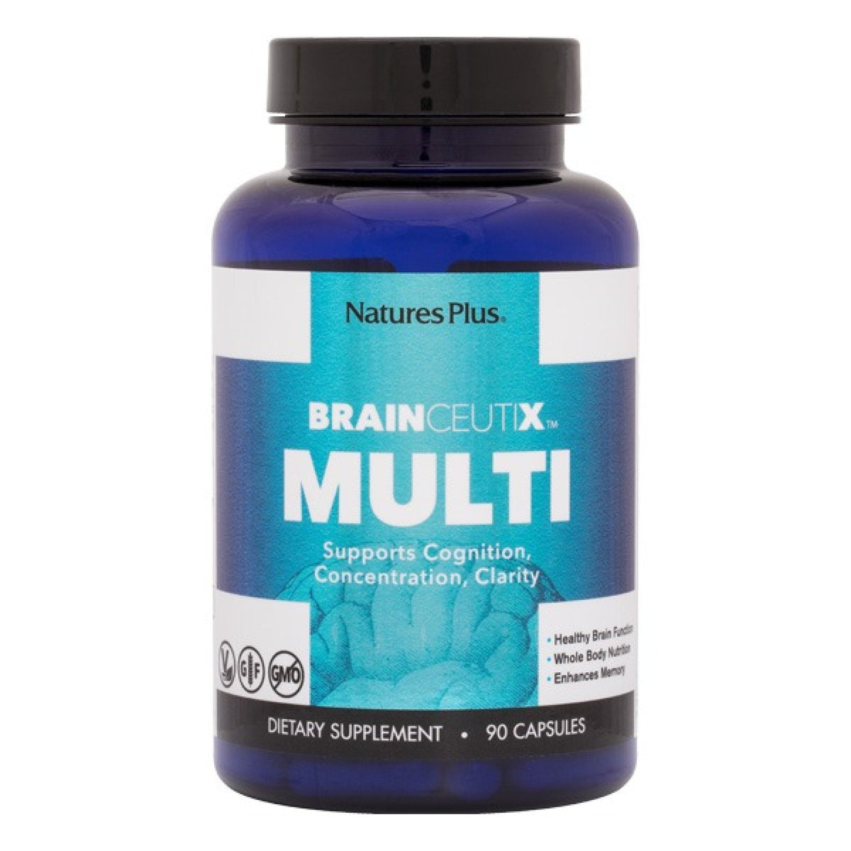 Nature&#39;s Plus Brainceurix Multi 90 VegCap