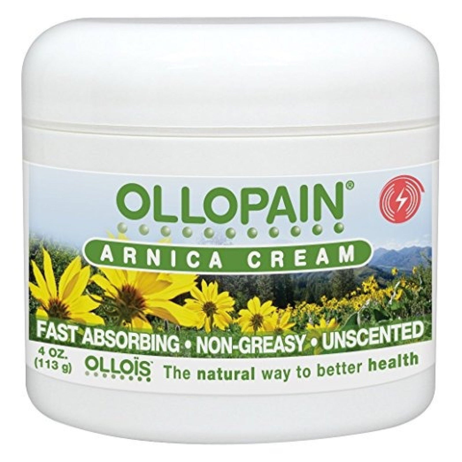 Ollois Homeopathics Ollopain Arnica Cream 4 oz Cream