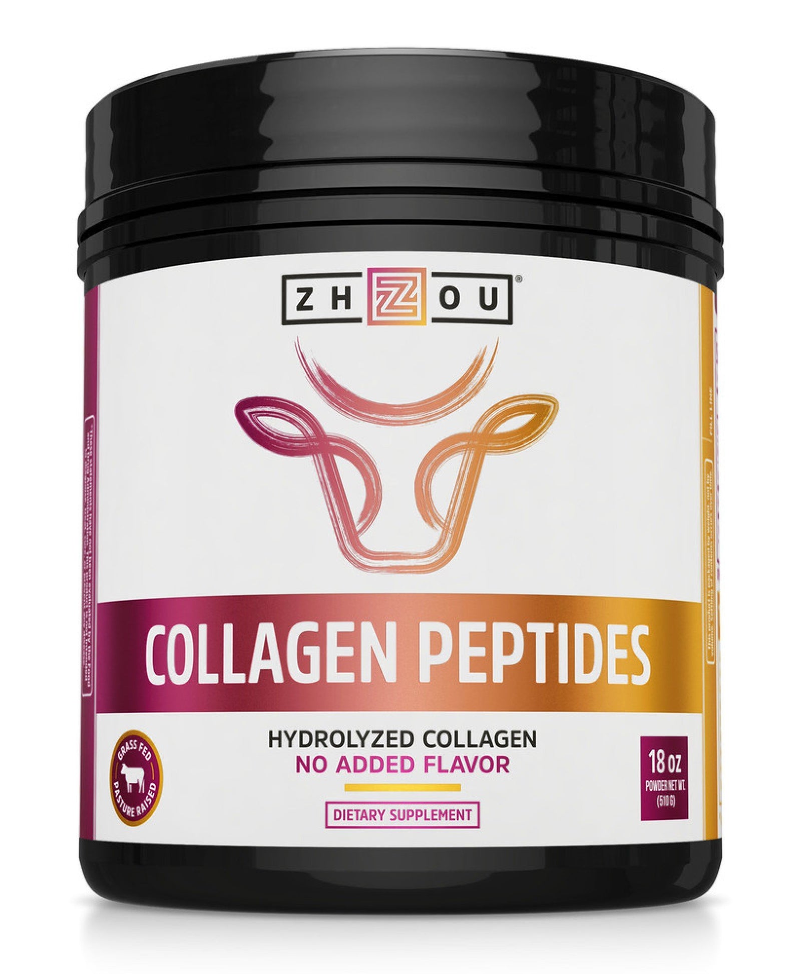 Zhou Nutrition Collagen Peptides 18 oz Powder