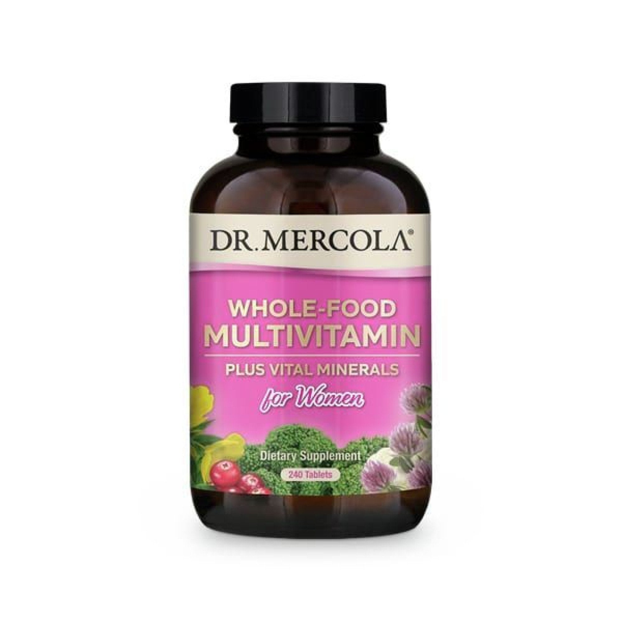 Dr. Mercola Whole Food Multi Vitamin Plus for Women 240 Tablet