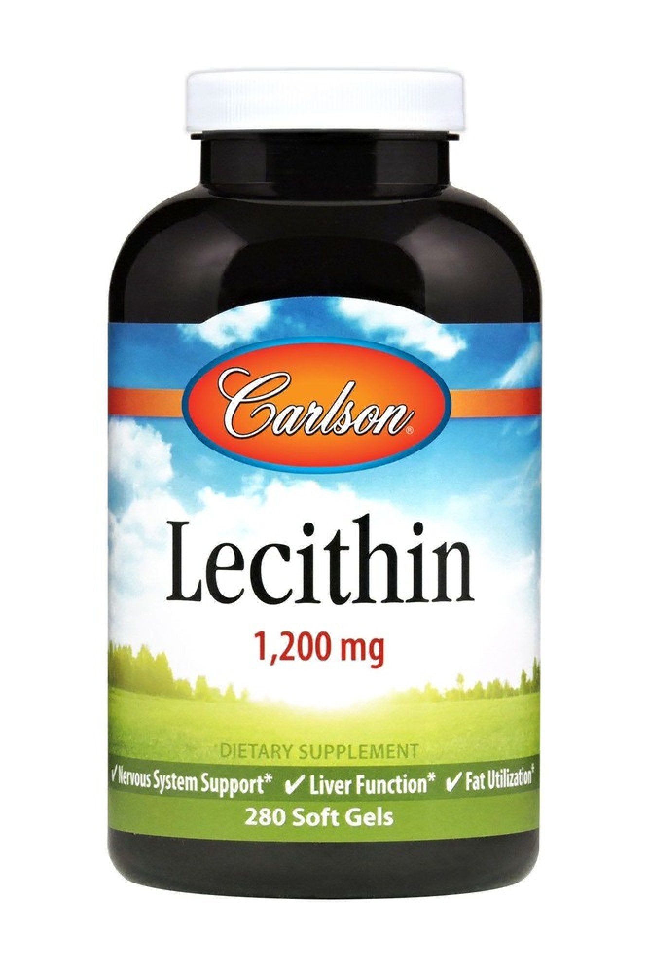 Carlson Laboratories Lecithin 1200mg 280 Softgel