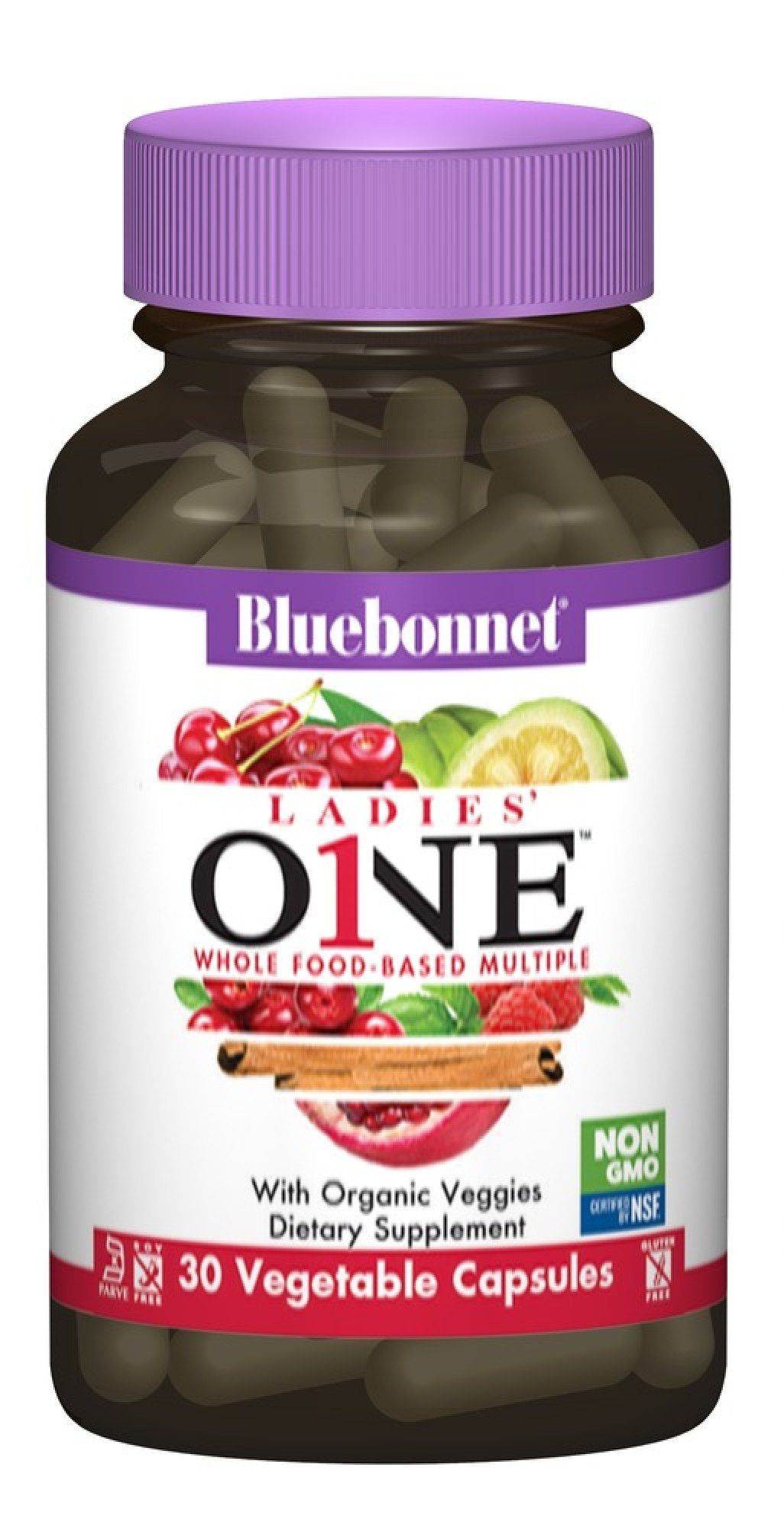 Bluebonnet Ladies One Whole Food Based Multiple 30 VegCap