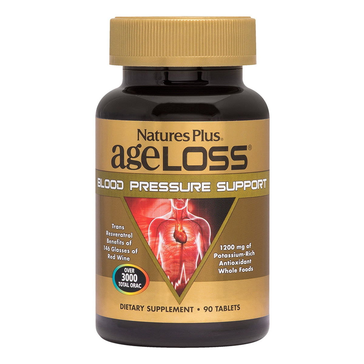 Nature&#39;s Plus Ageloss Blood Pressure 90 Tablet