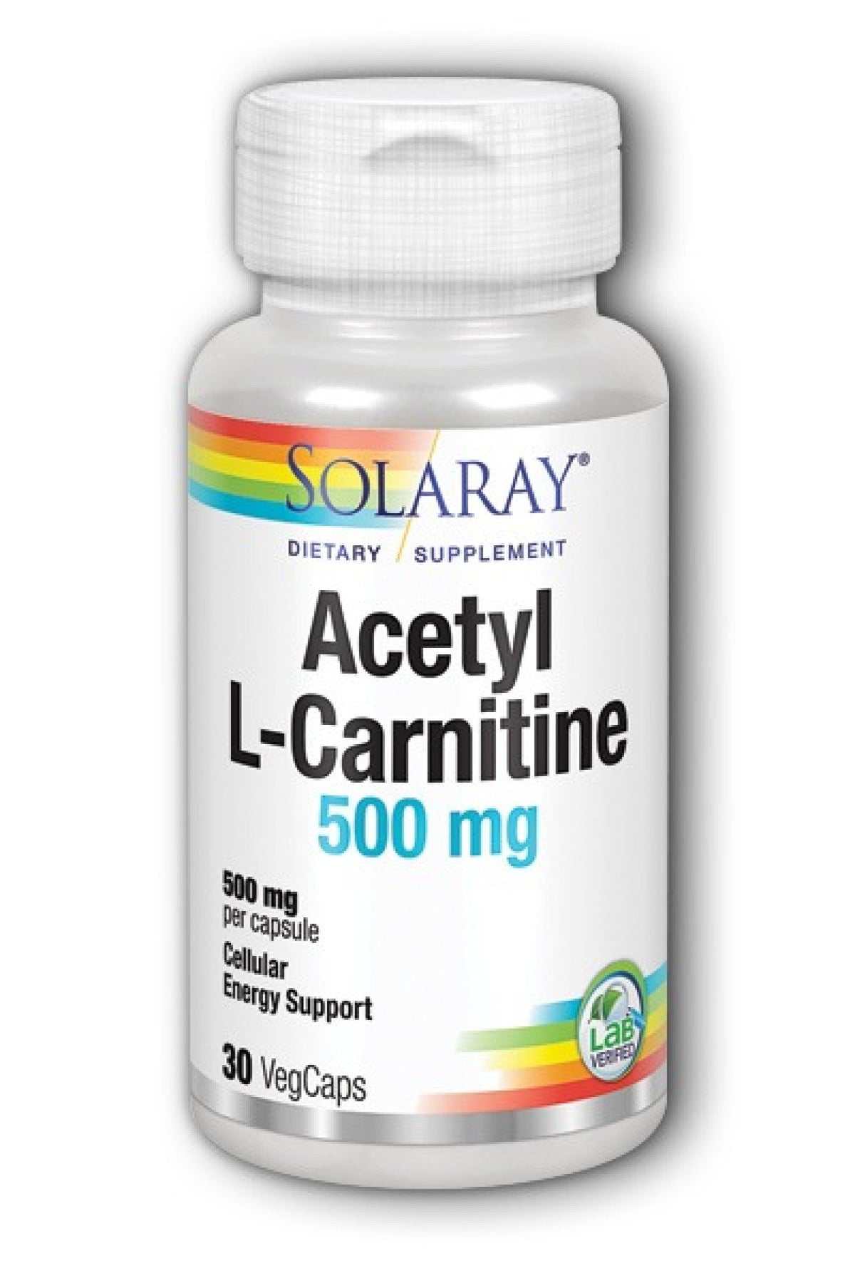 Solaray Acetyl L-Carnitine 500 mg 30 VegCap