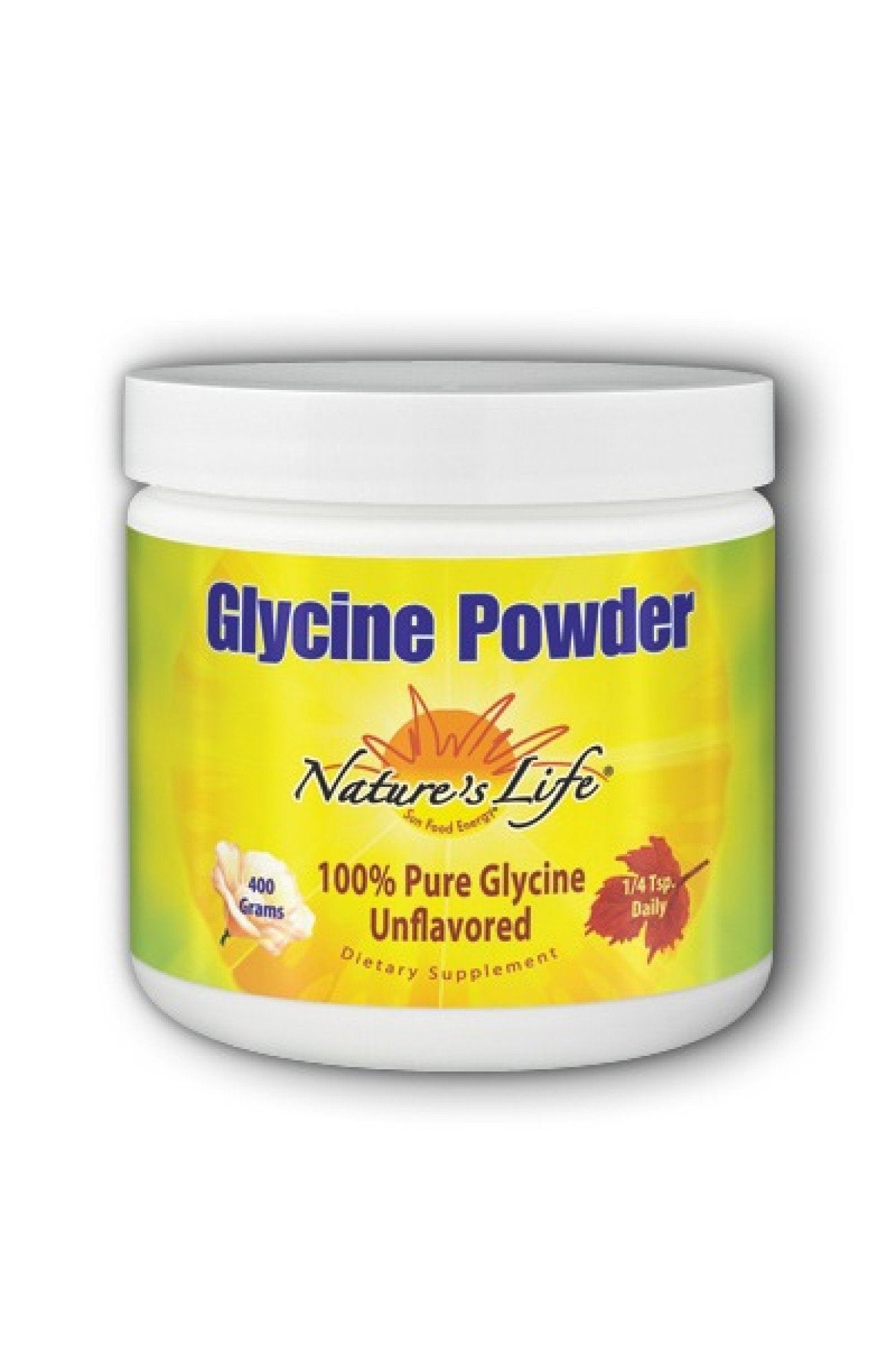 Natures Life Glycine Powder Unflavored 400 grams Powder