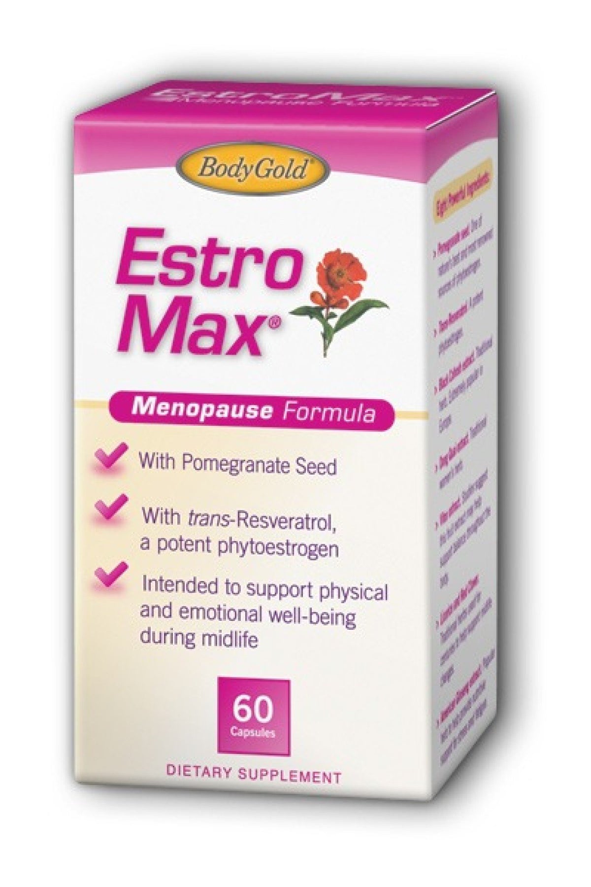 Body Gold Estro Max Menopause 60 Capsule