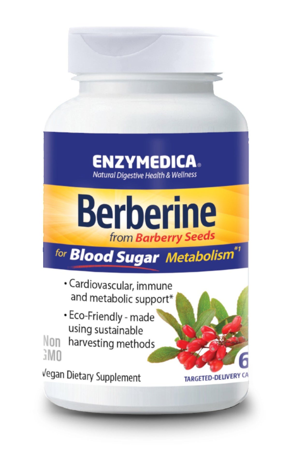 Enzymedica Berberine 60 Capsule