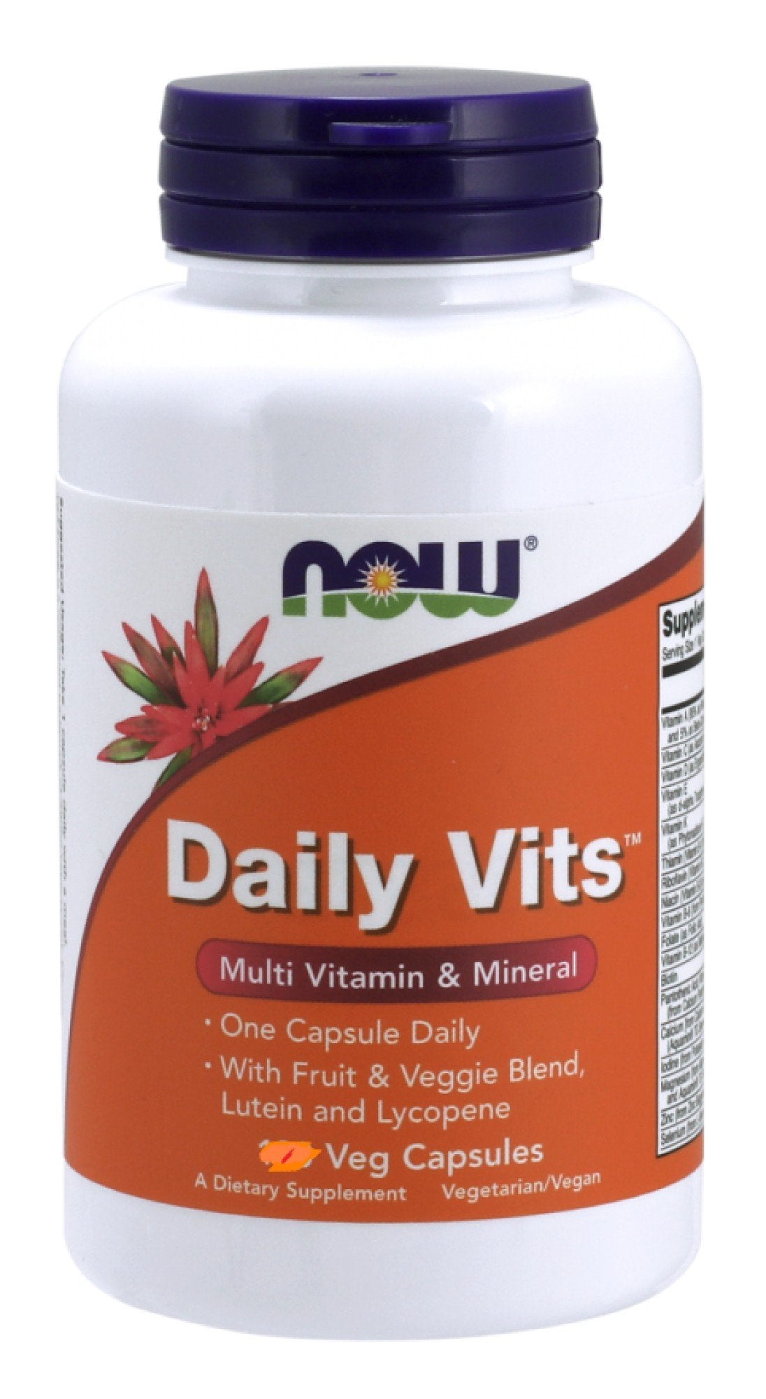 Now Foods Daily Vits Multi Vitamin &amp; Mineral 30 VegCap