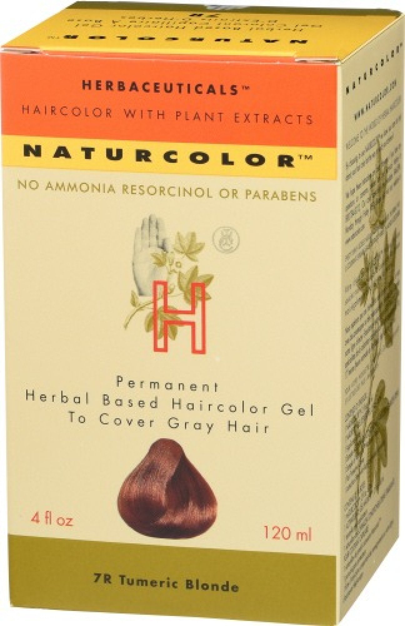 Naturcolor 7R Turmeric Blonde Hair Dye 4 fl oz Box