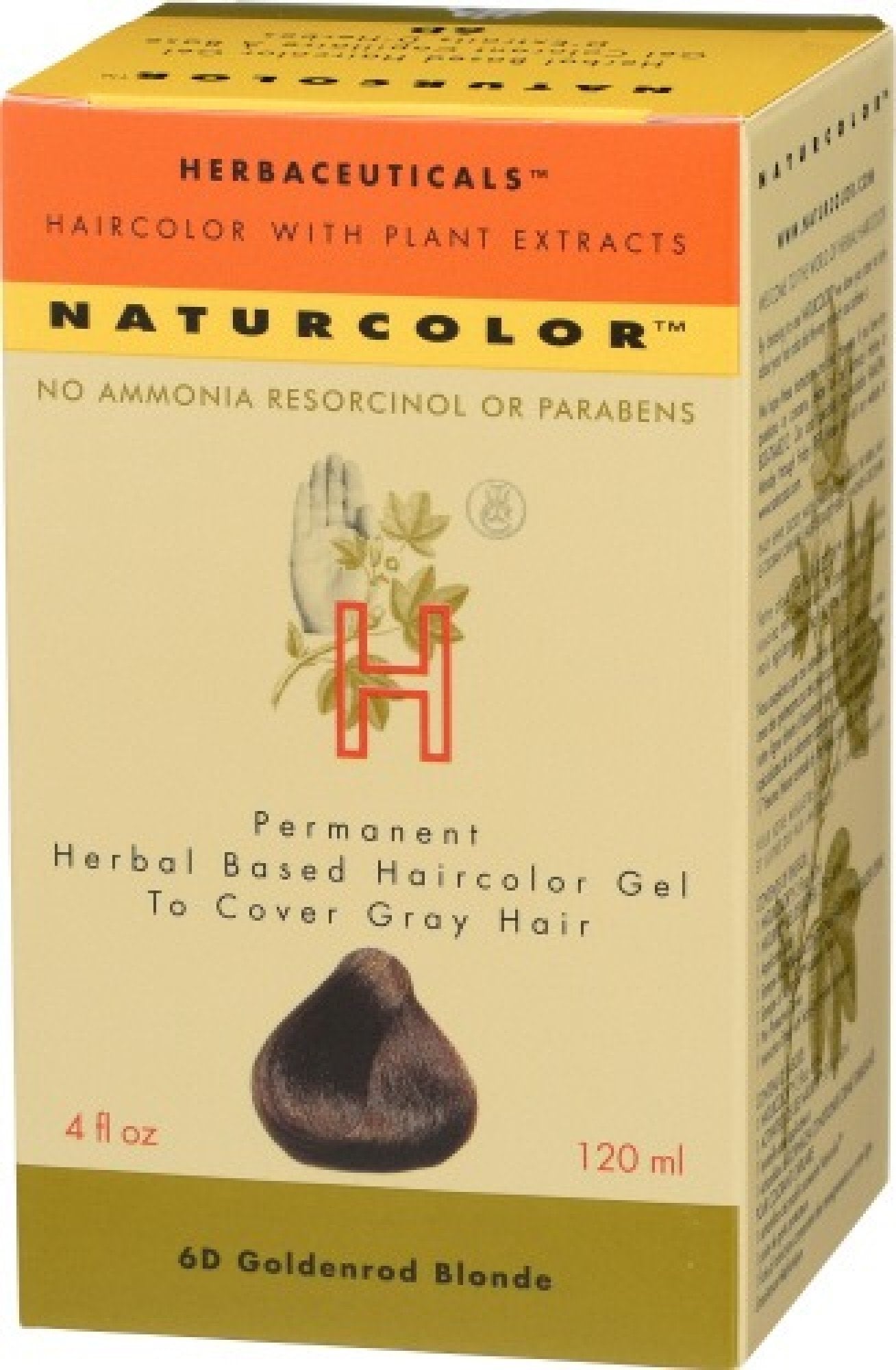 Naturcolor 6D Goldenrod Blonde Hair Dye 4 fl oz Box