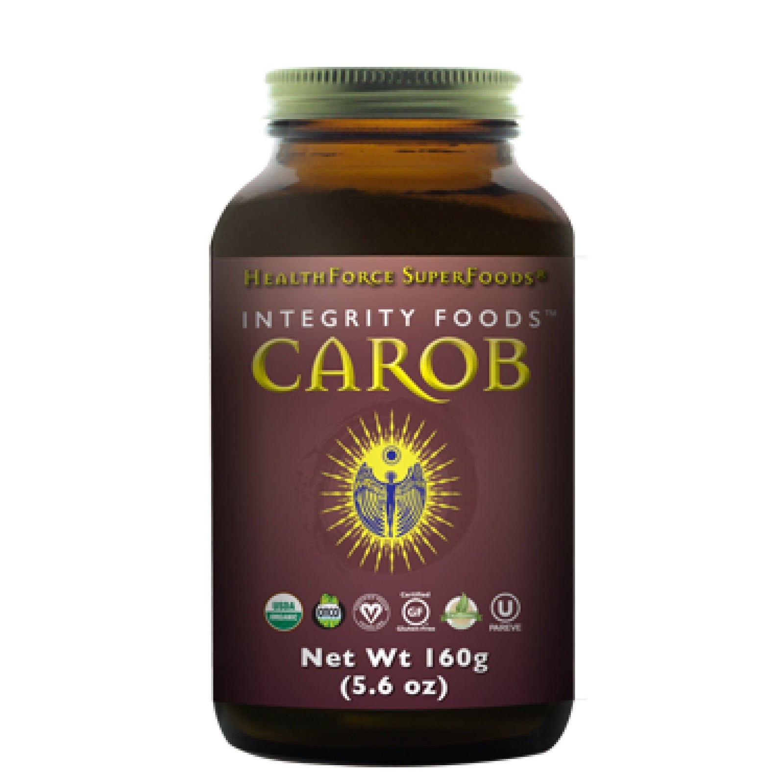 HealthForce Superfoods Integrity Foods Carob 160 grams Powder