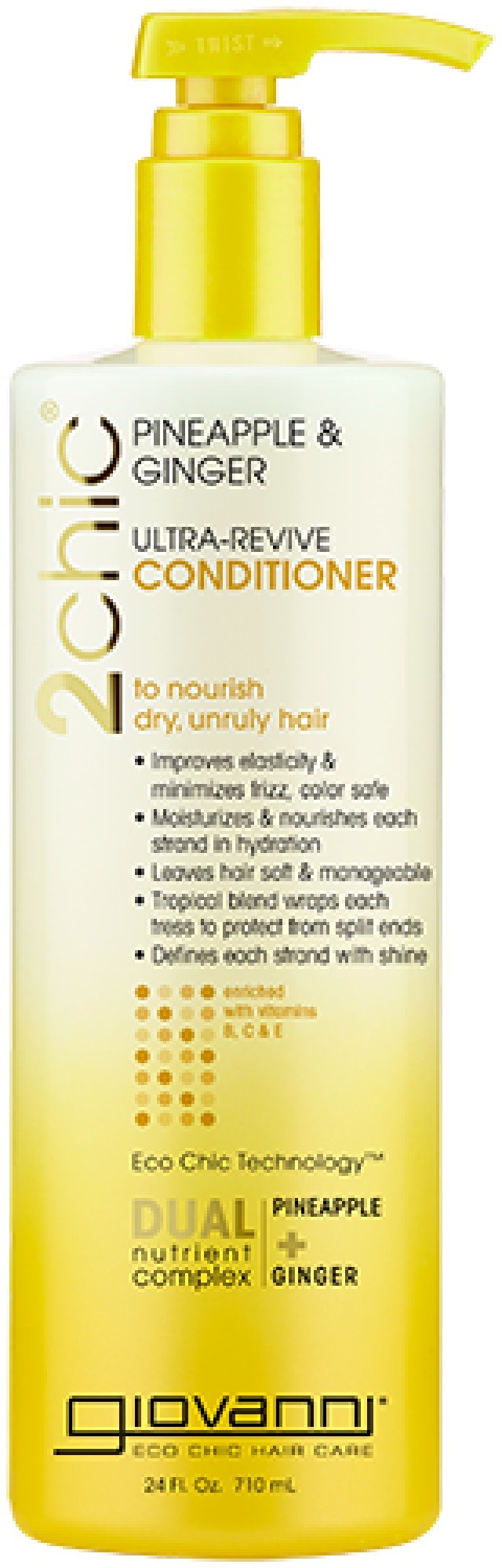 Giovanni 2chic Ultra-Revive Conditioner with Pineapple & Ginger 24 oz Liquid