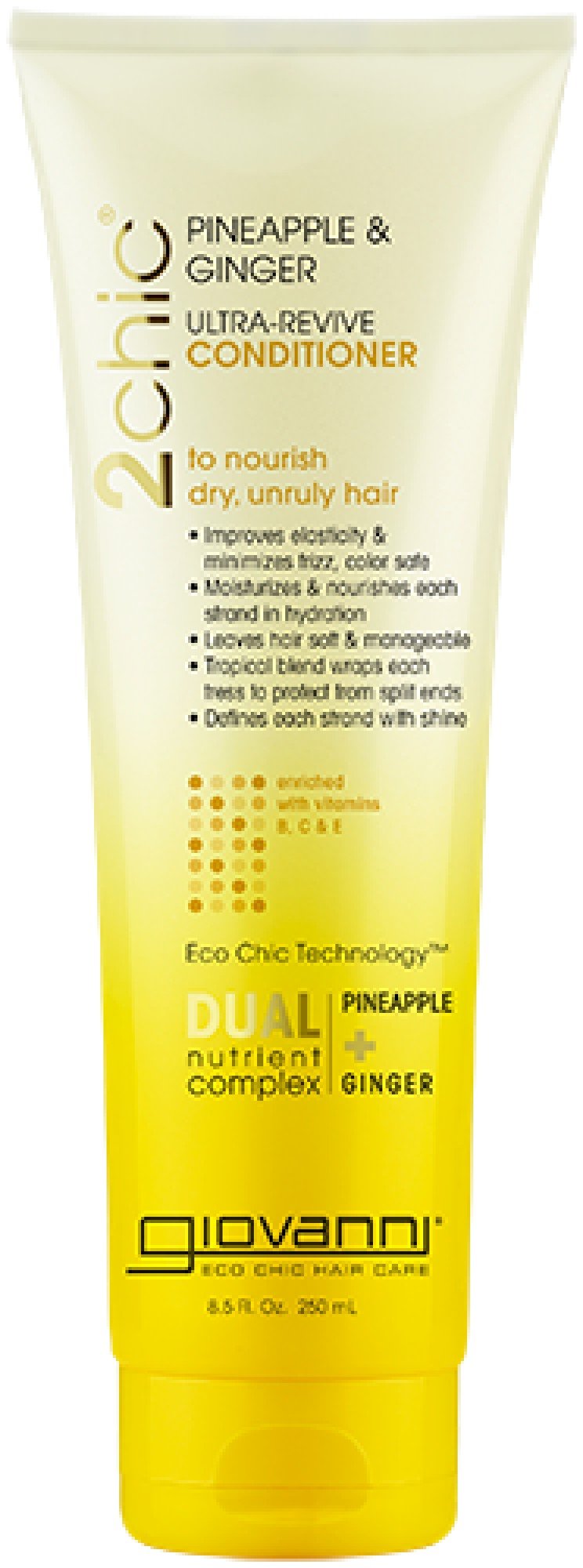 Giovanni 2chic Ultra-Revive Conditioner with Pineapple & Ginger 8.5 oz Liquid