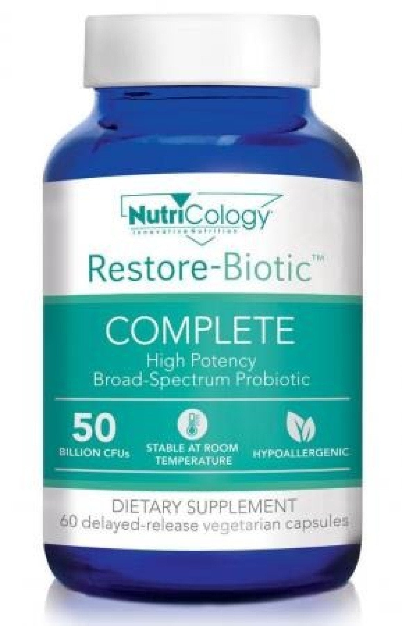 Nutricology Restore-Biotic Complete 60 VegCap