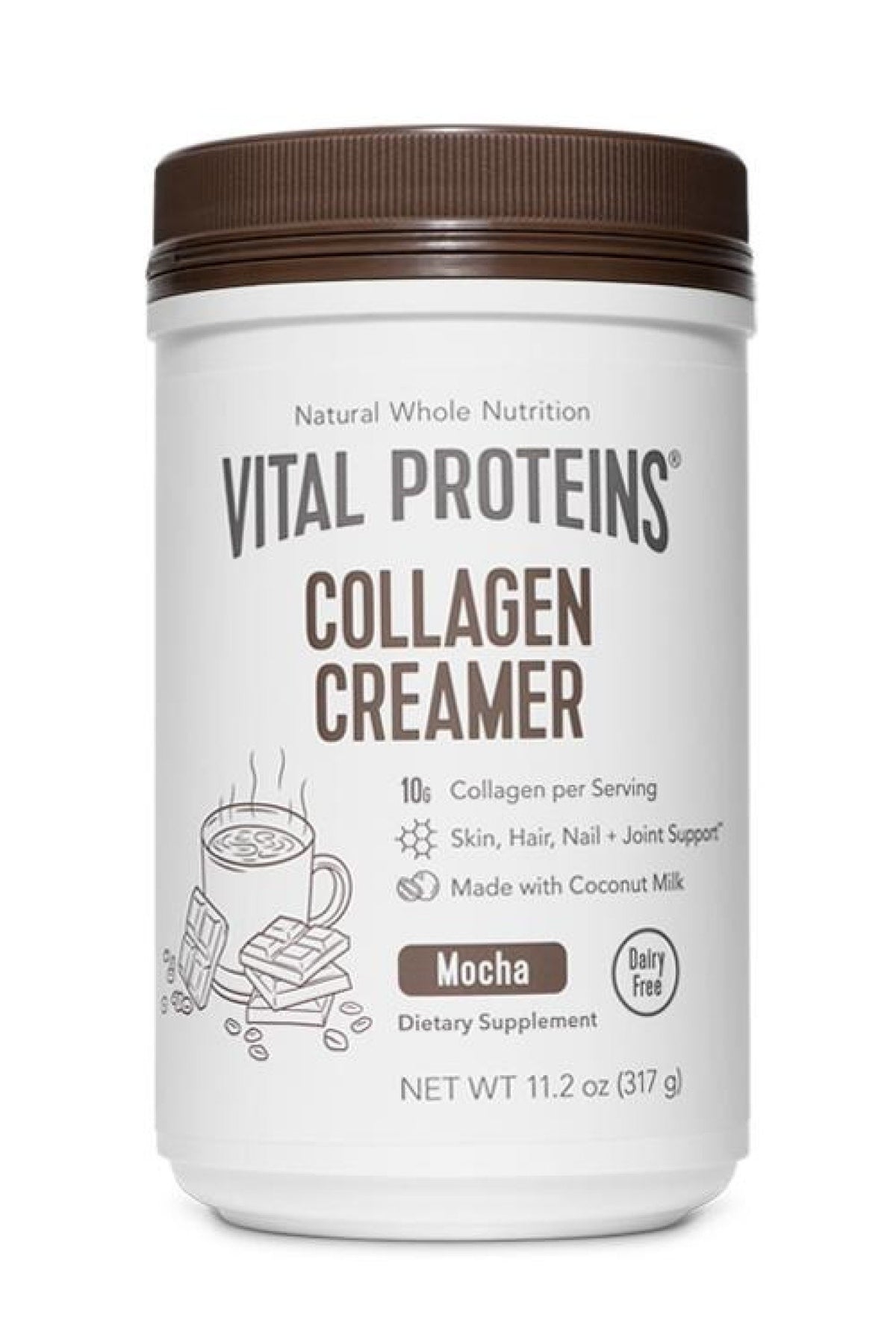 Vital Proteins Collagen Creamer Mocha 11.2 oz Powder