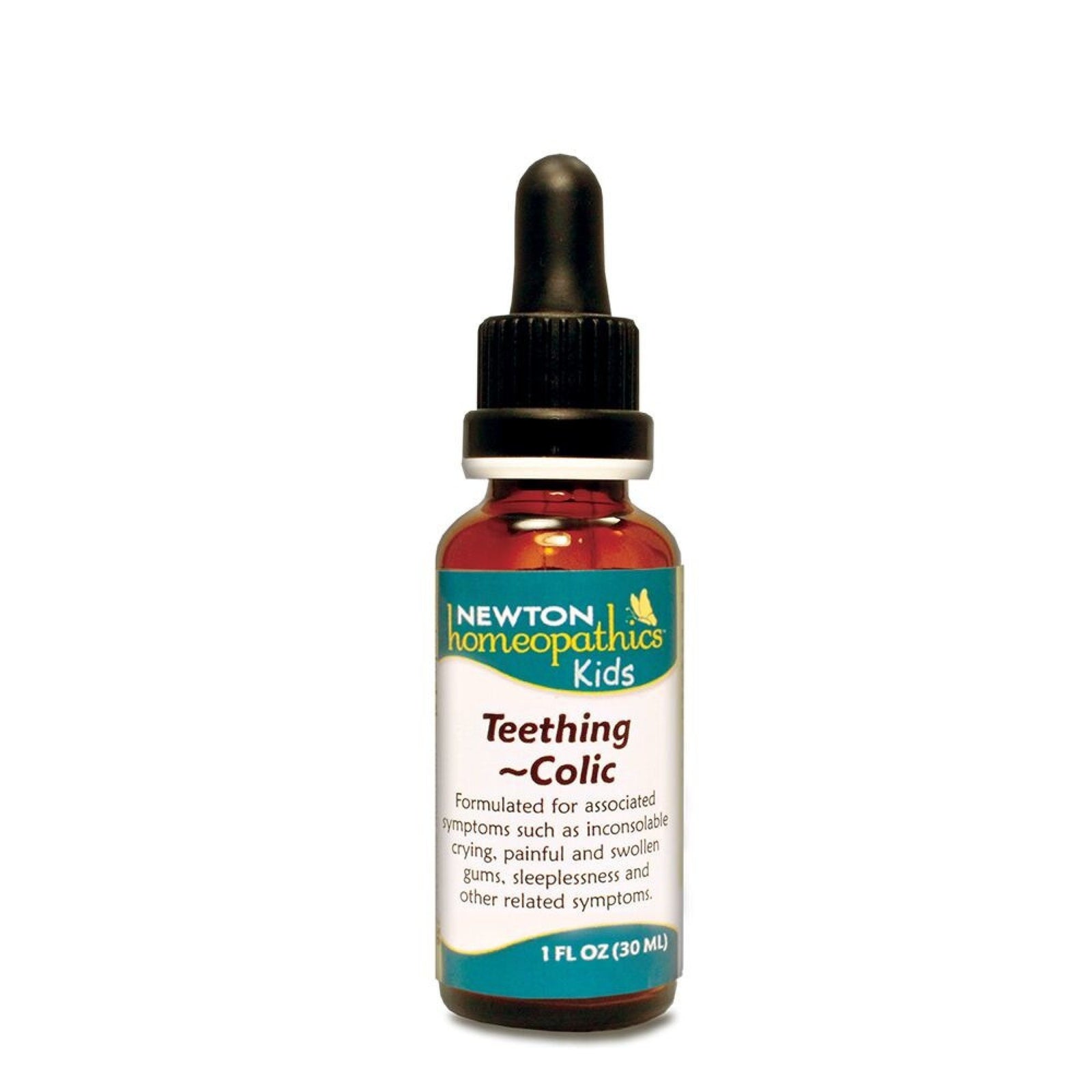 Newton Homeopathics Kids Teething-Colic 1 oz (30 ml) Liquid