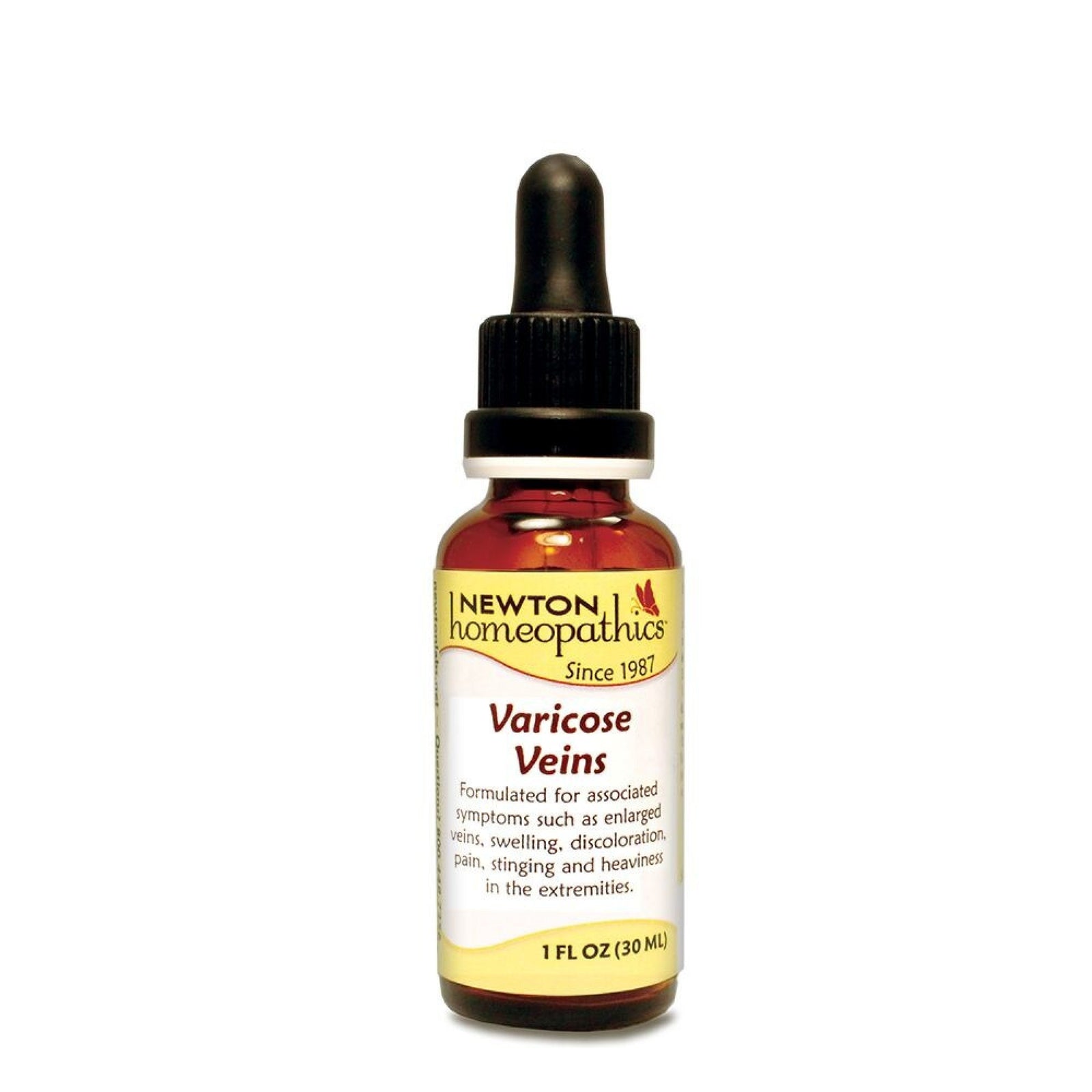 Newton Homeopathics Varicose Veins 1 oz (30 ml) Liquid