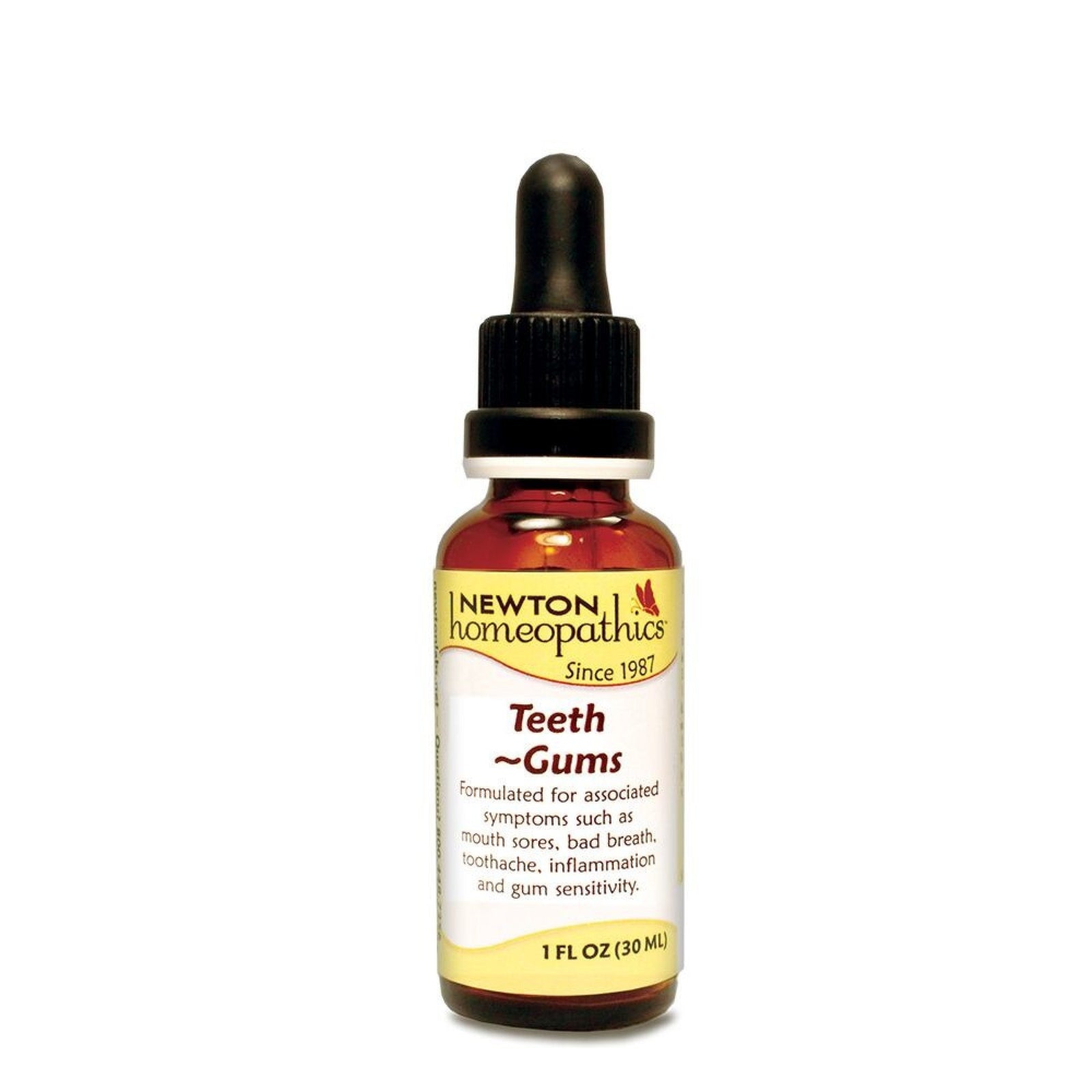 Newton Homeopathics Teeth-Gums 1 oz (30 ml) Liquid