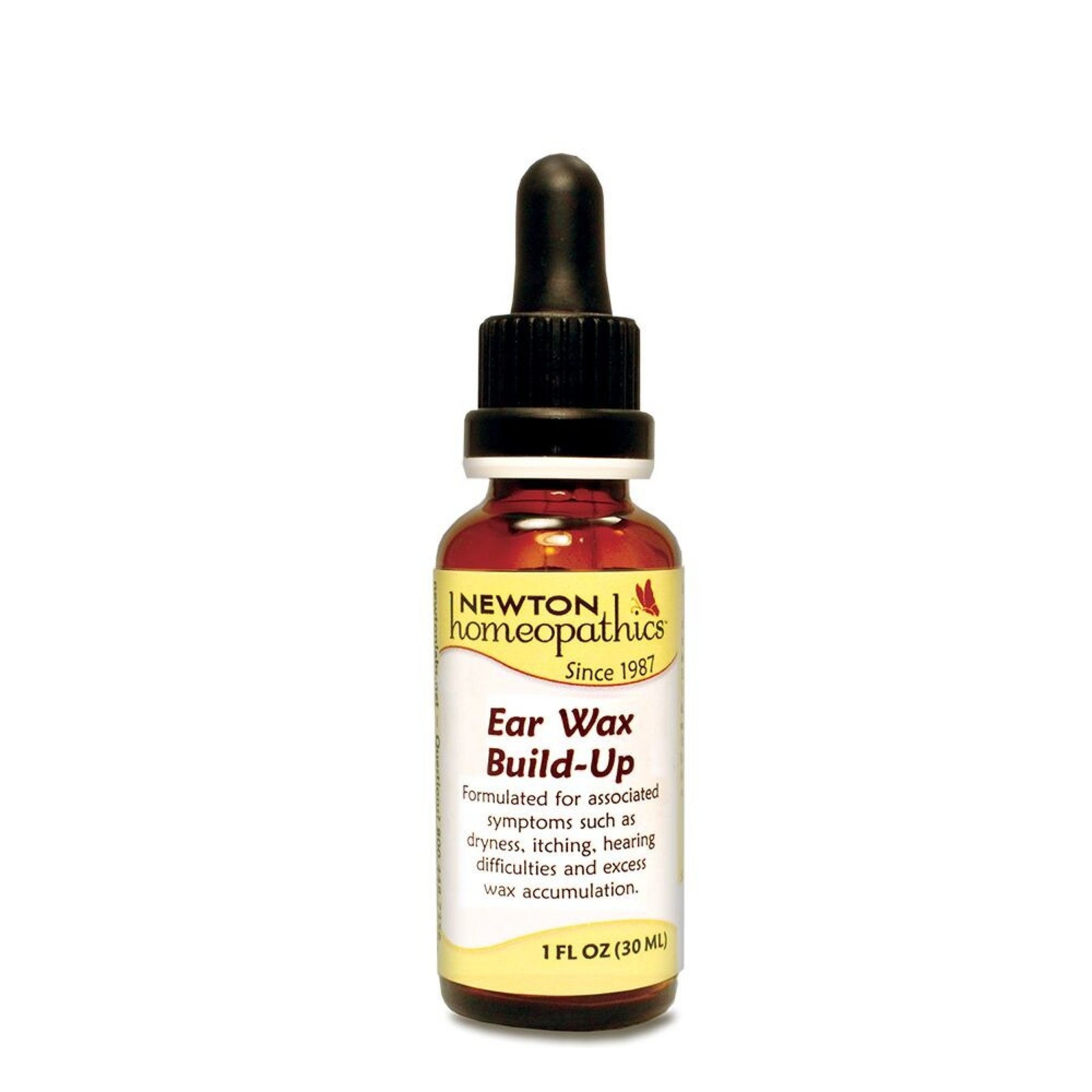 Newton Homeopathics Ear Wax Build-up 1 oz (30 ml) Liquid