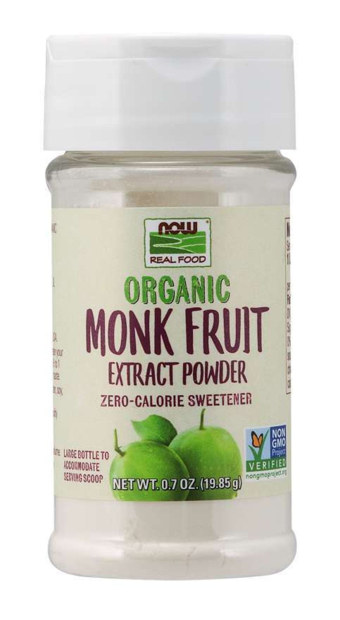 Now Foods Organic Monk Fruit Extract 0.7 oz Powder