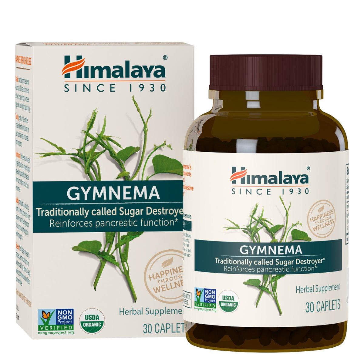 Himalaya Herbals Organic Gymnema 30 Caplet