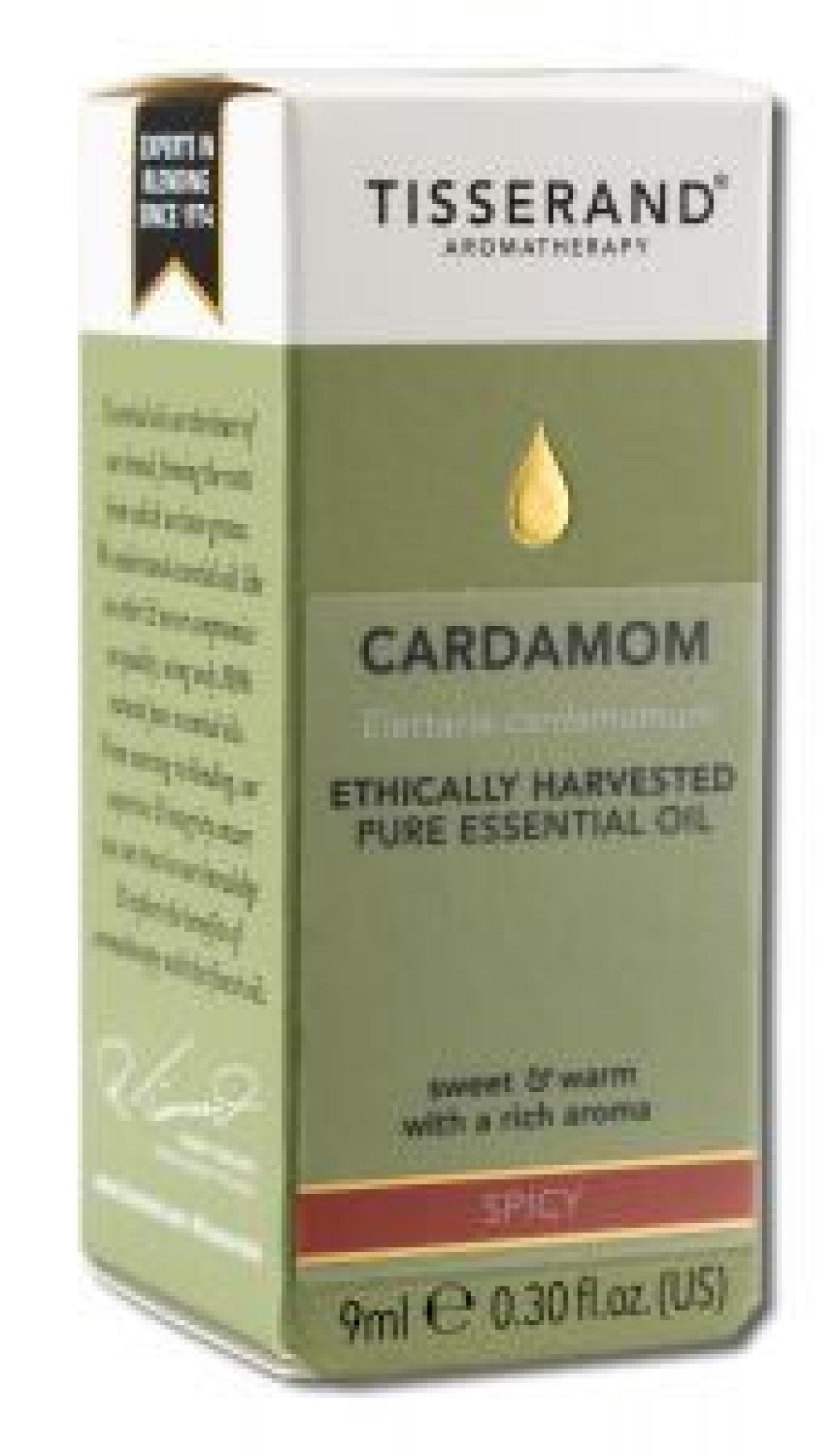 Tisserand Cardamon Essential Oil 0.32 oz Oil