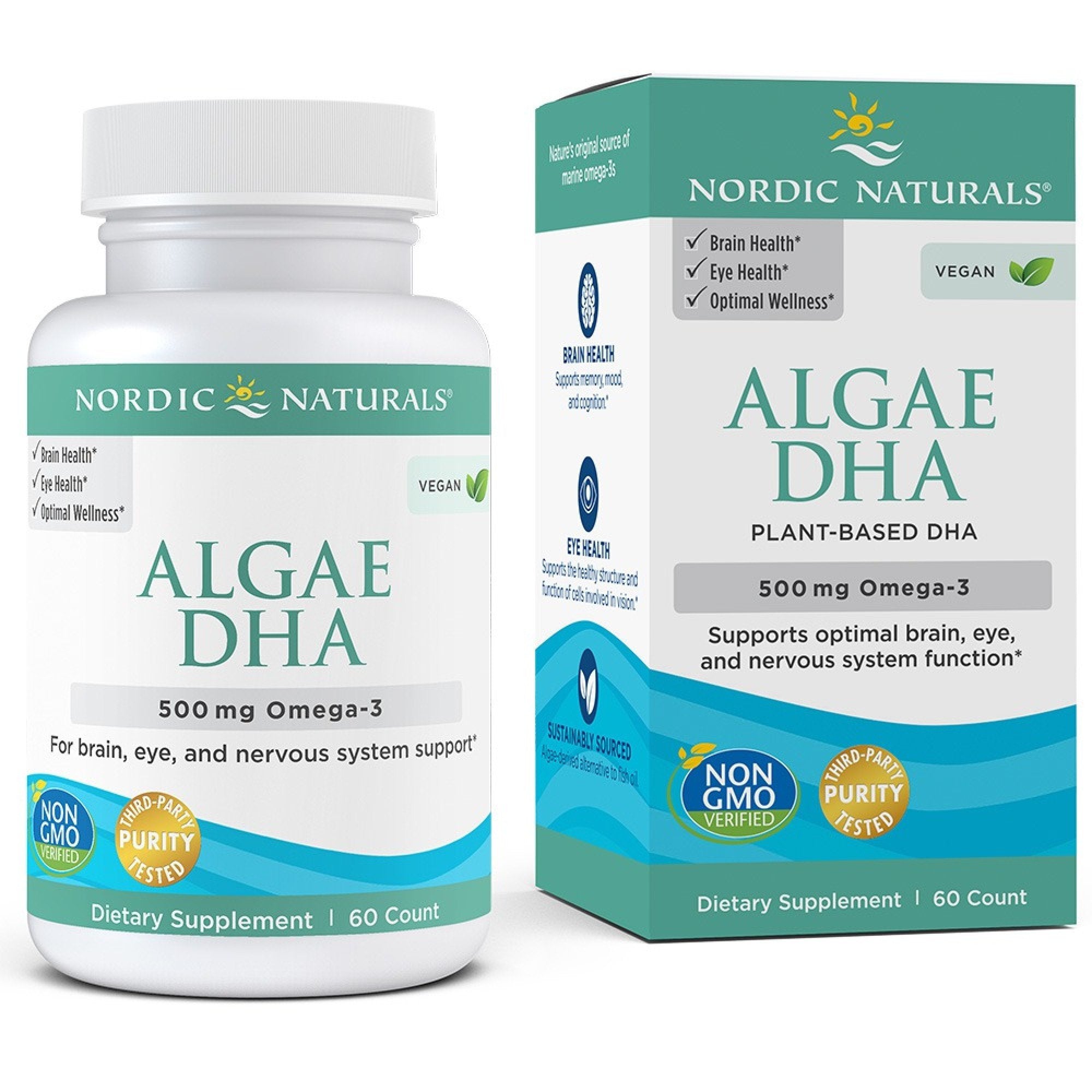 Nordic Naturals Algae DHA 60 Capsule
