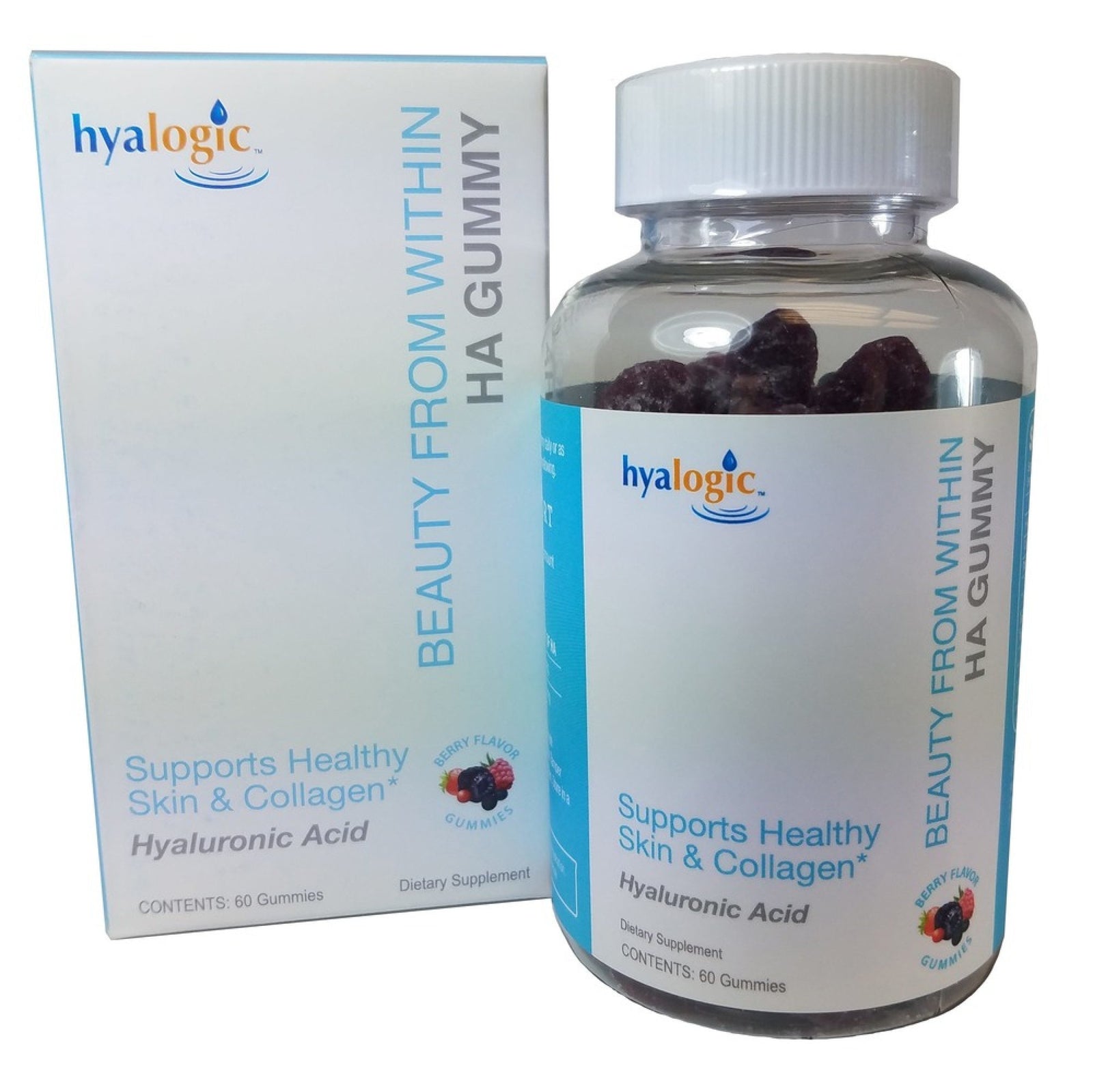 Hyalogic Hyaluronic Acid Beauty Within Gummy 60 Gummy