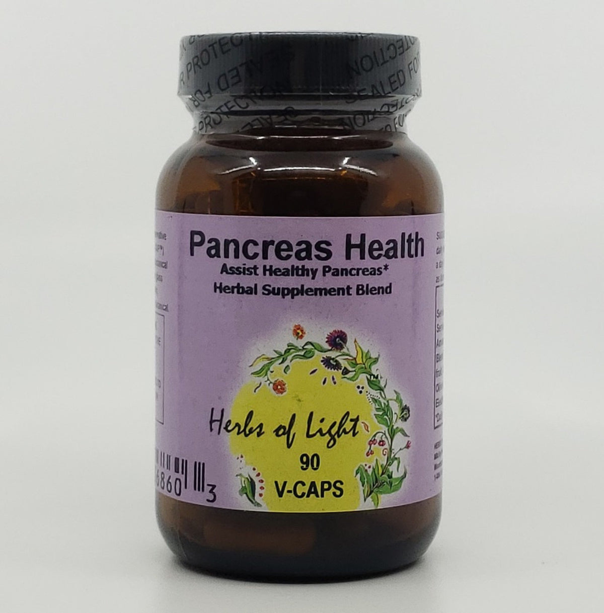 Herbs of Light Pancreas Health 450 mg 90 VegCap